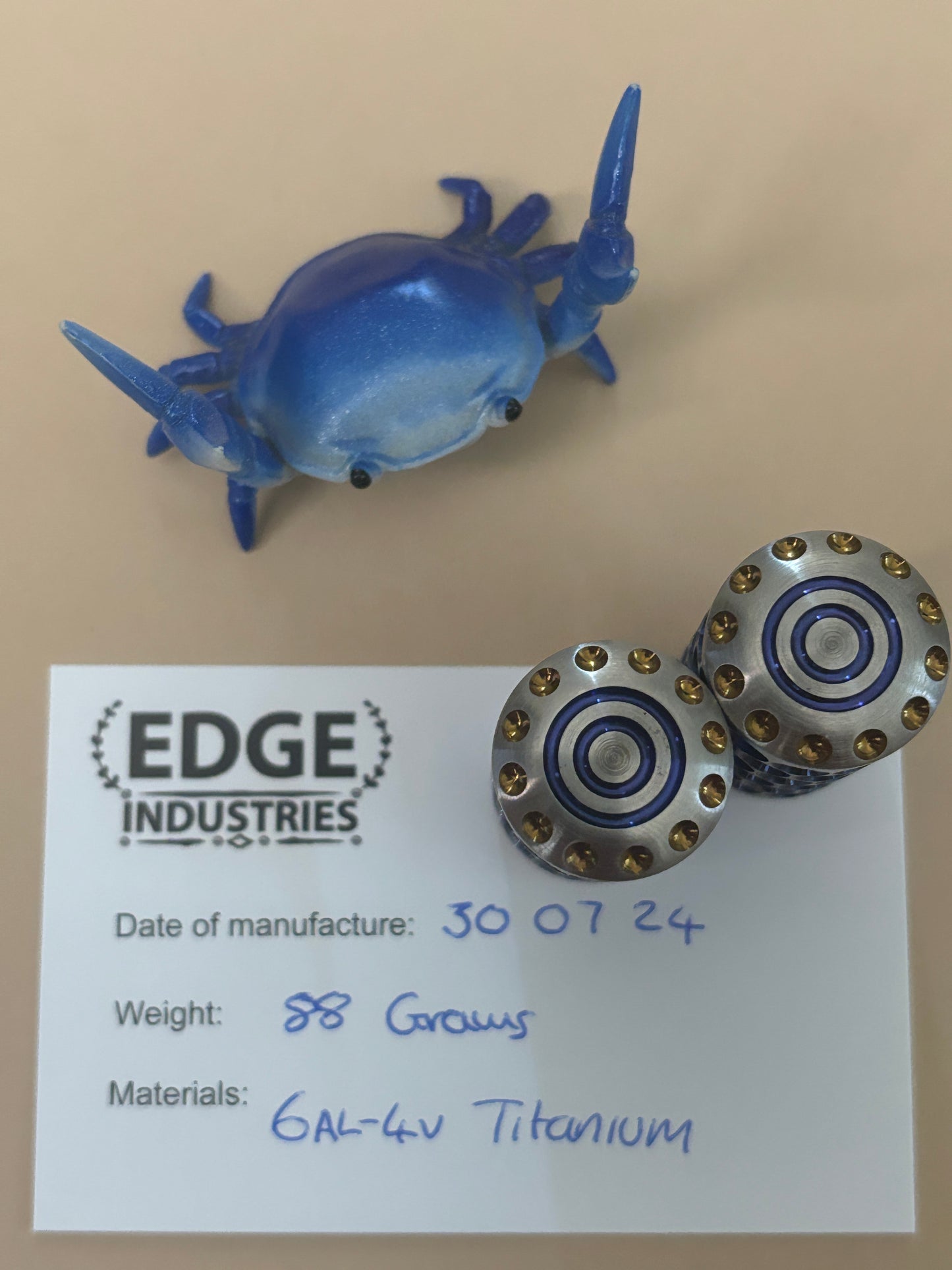 Edge industries - fluxpods - TI - fidget toy