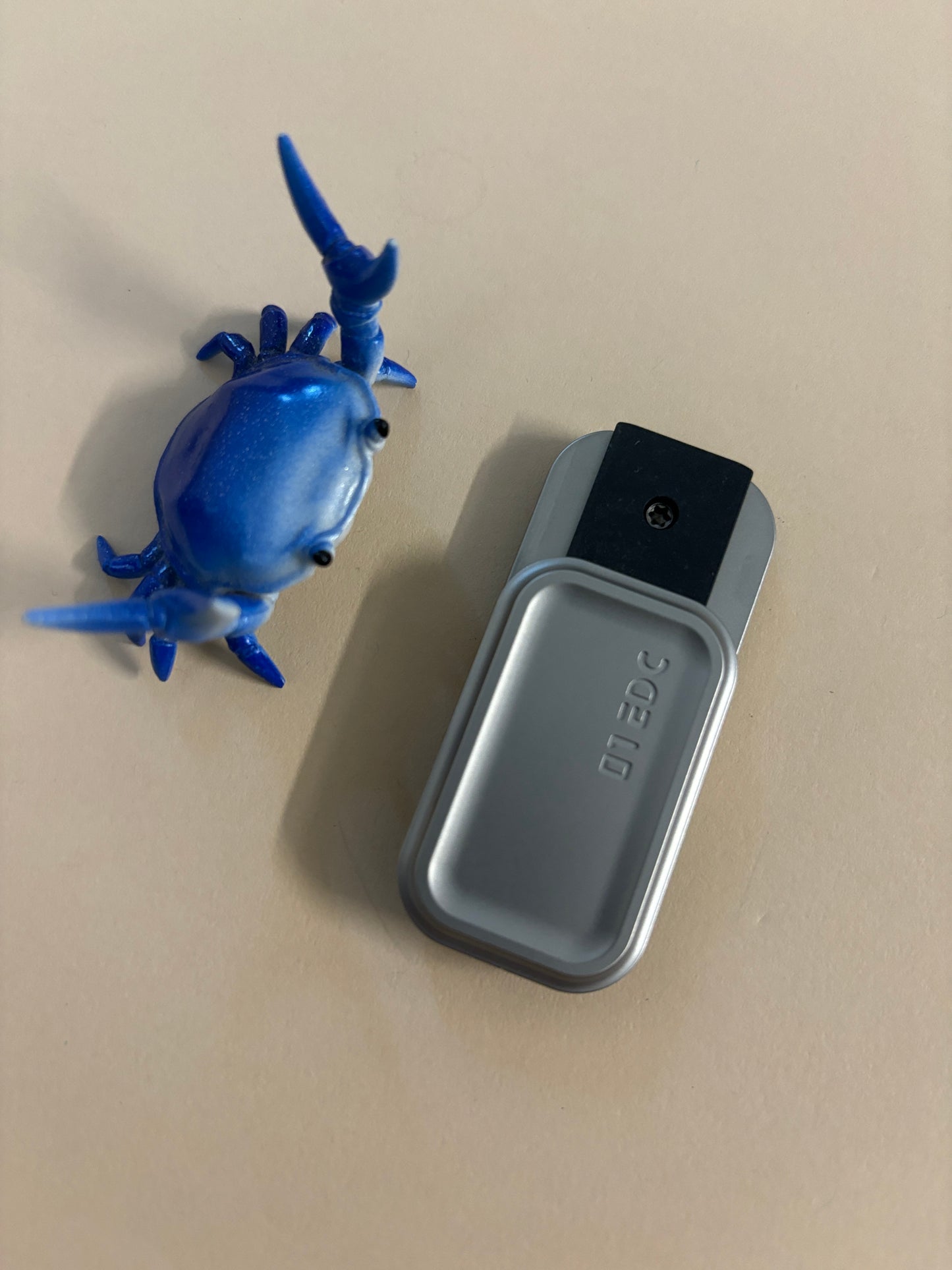 01Edc - feeling mechanical slider - SS - fidget toy