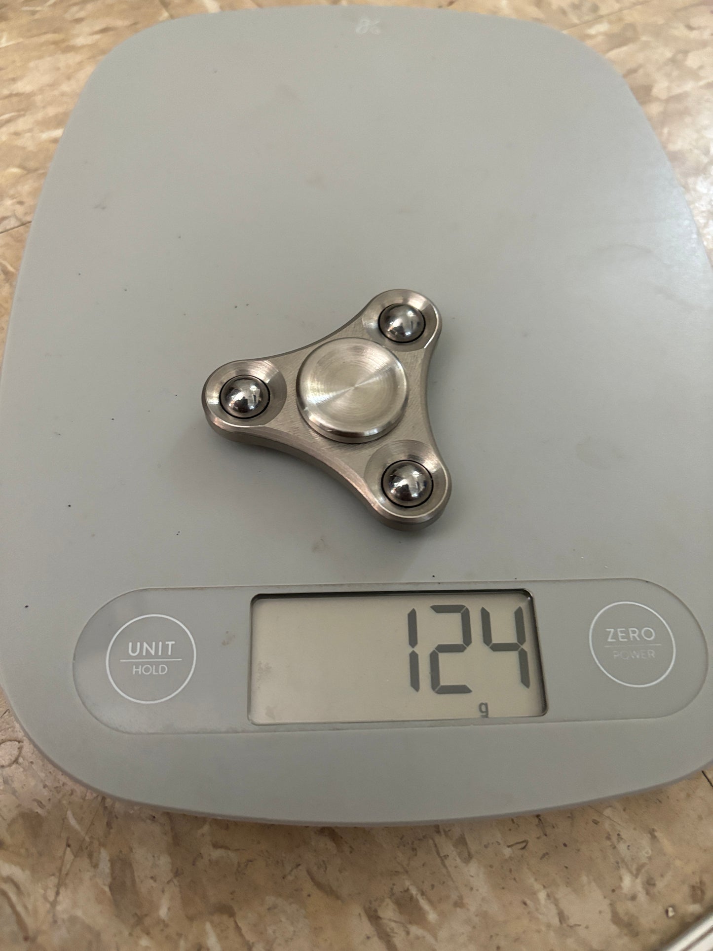 Focuswork axis micro - tungsten - fidget spinner - Fidget toy