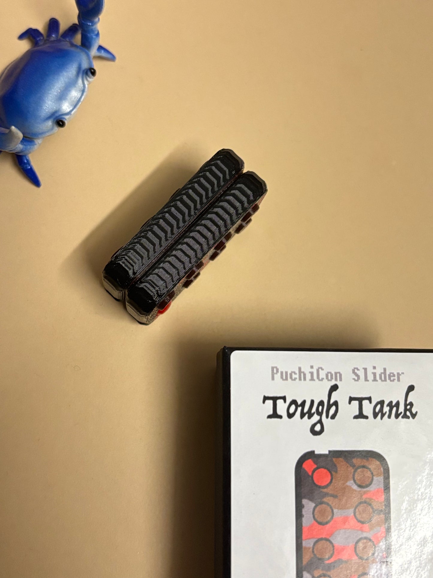 Sakura EDC tough tank puchicon - 3 click - fidget slider