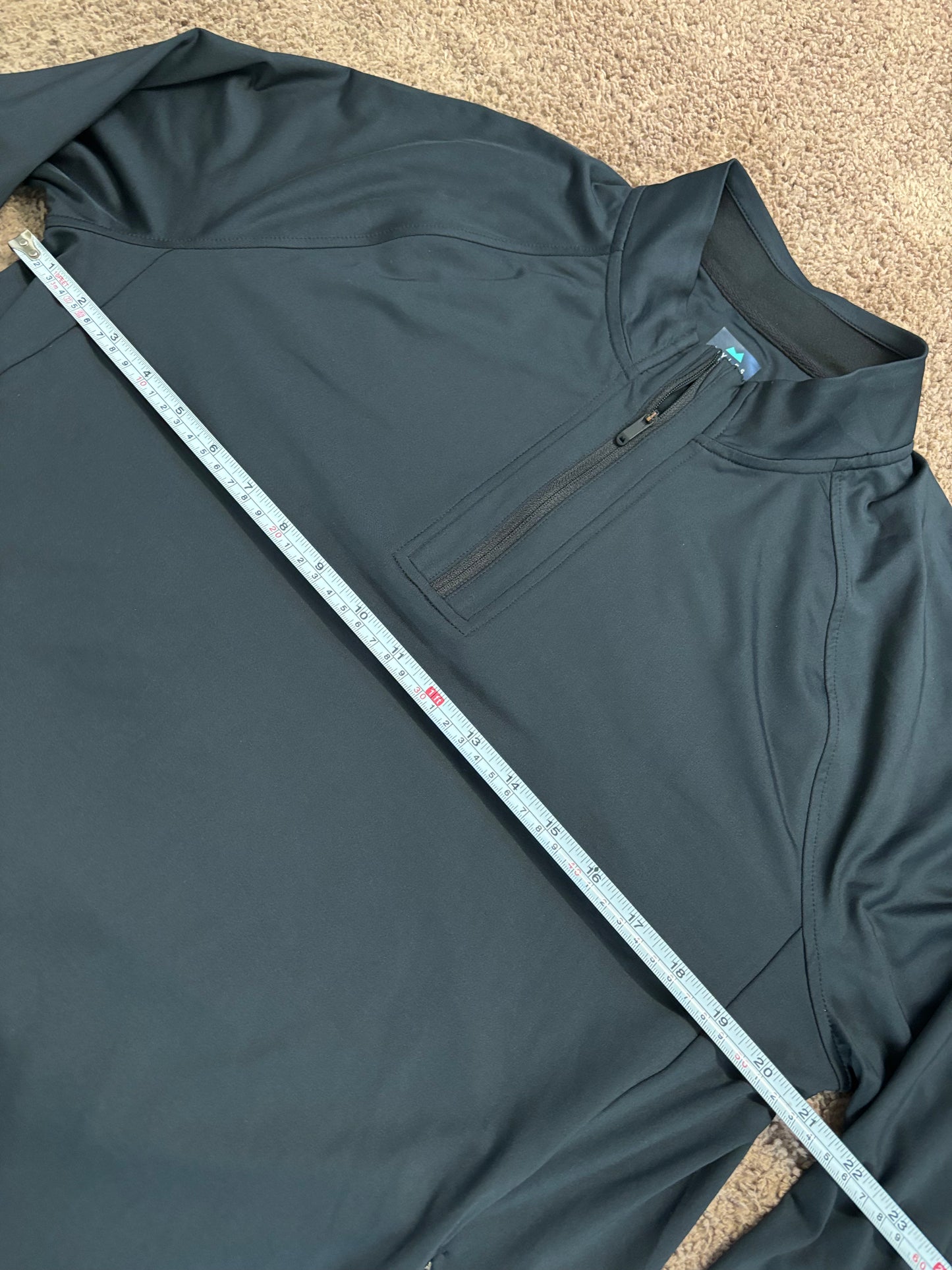 Myles Apparel - quarter zip pullover - M