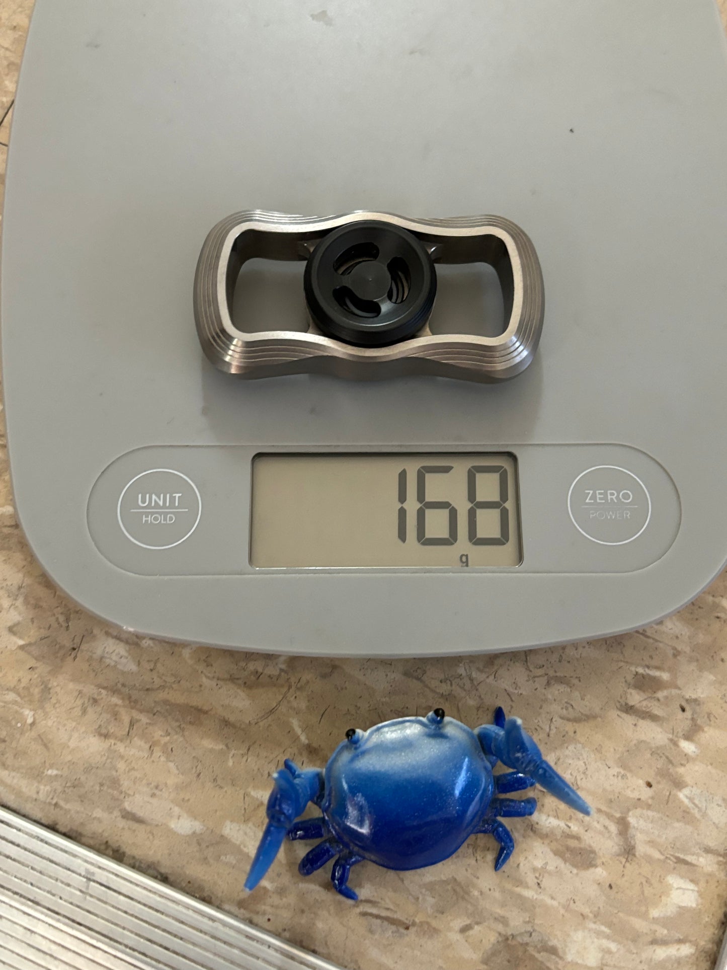 2R phantom XLS - tungsten - fidget spinner / fidget toy