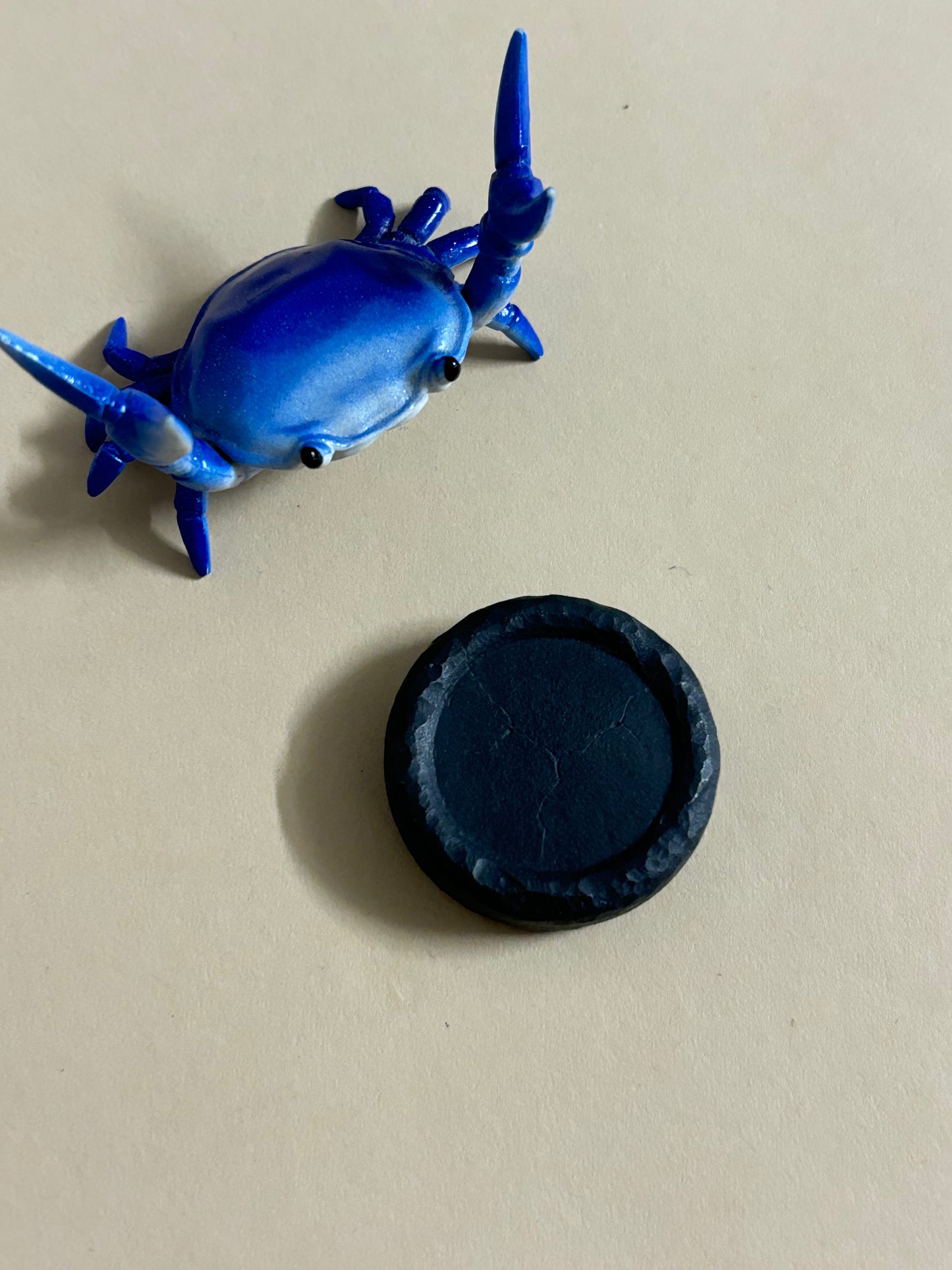 ACEDC nano milk cap - zirc stone pattern - haptic coin - fidget toy