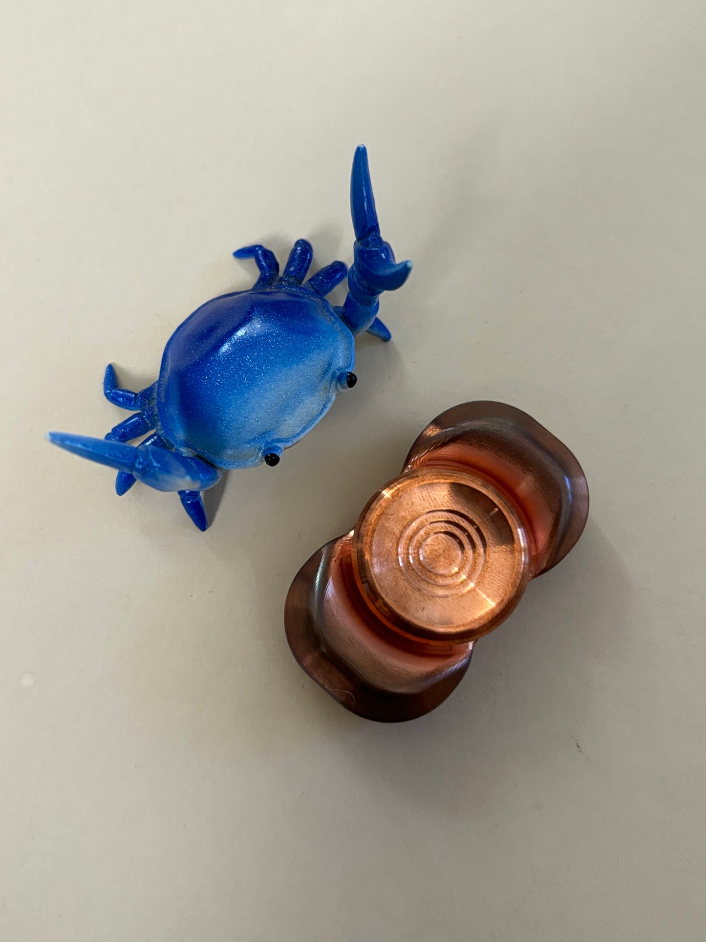 Indy Thicc - chelsea LP Copper (Cu) - fidget spinner - fidget toy