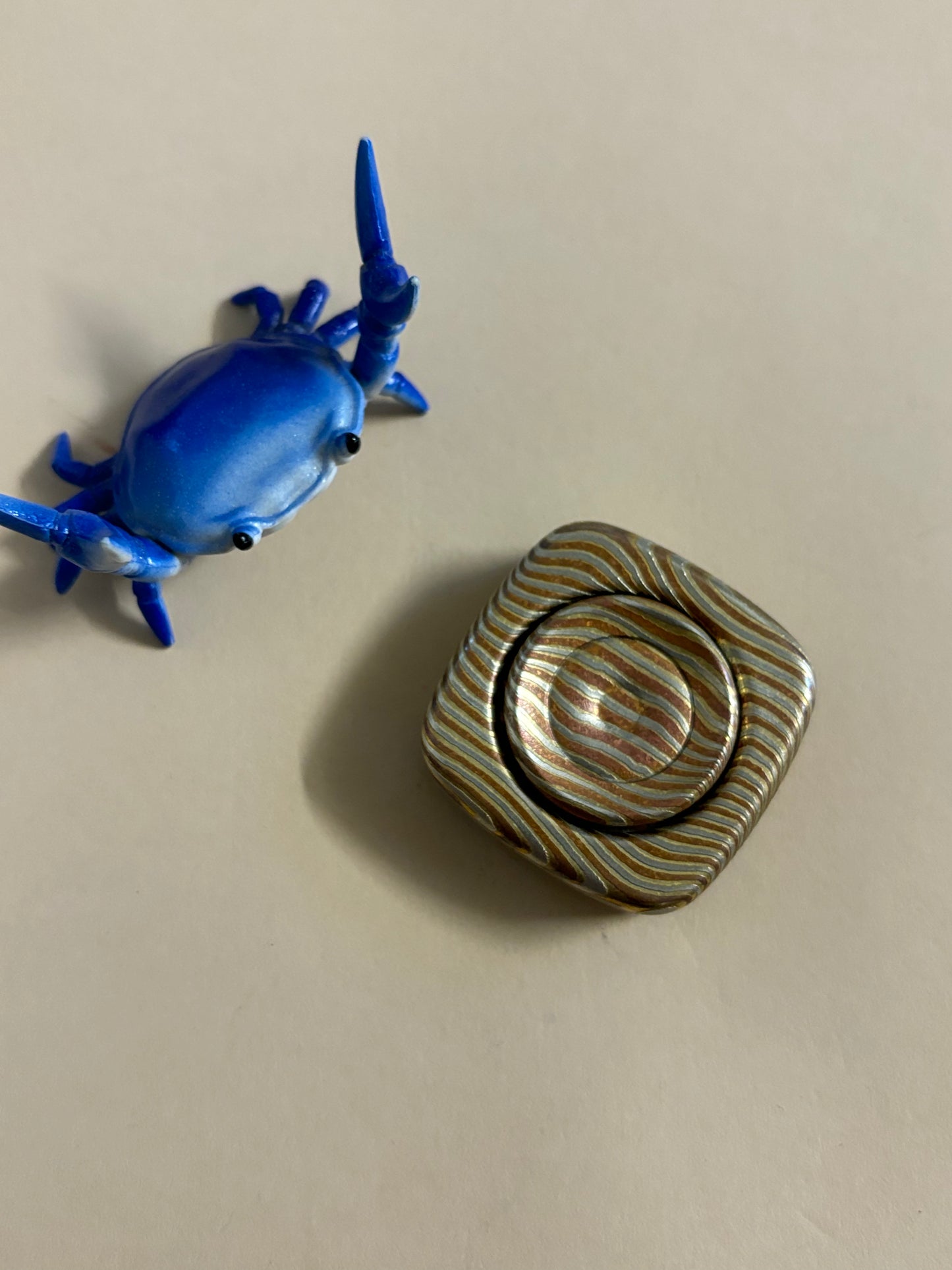 UQH - mokume abacus - fidget spinner - Fidget toy