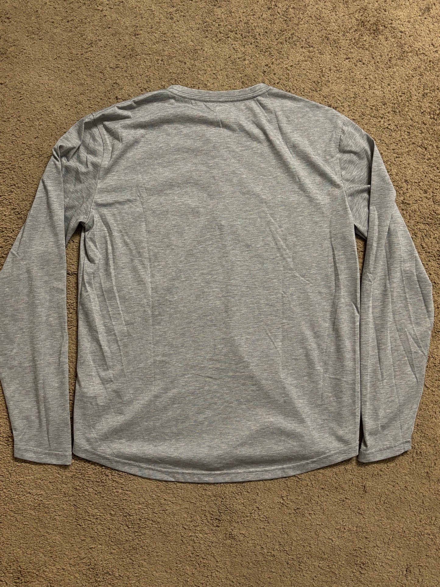 $68- Myles Apparel - everyday Henley long sleeve shirt - M