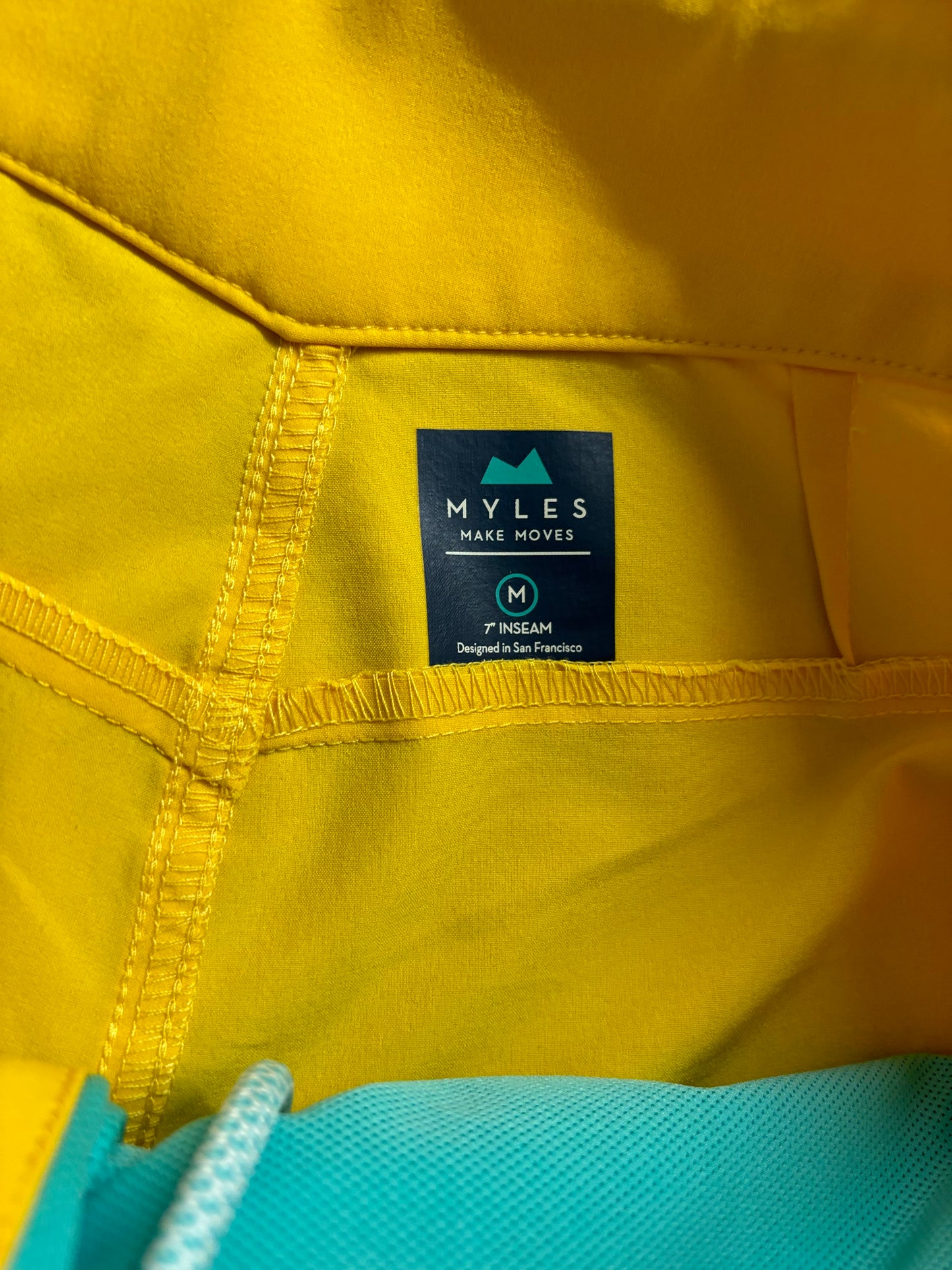 Myles Apparel - seacliff board shorts - med x 7”