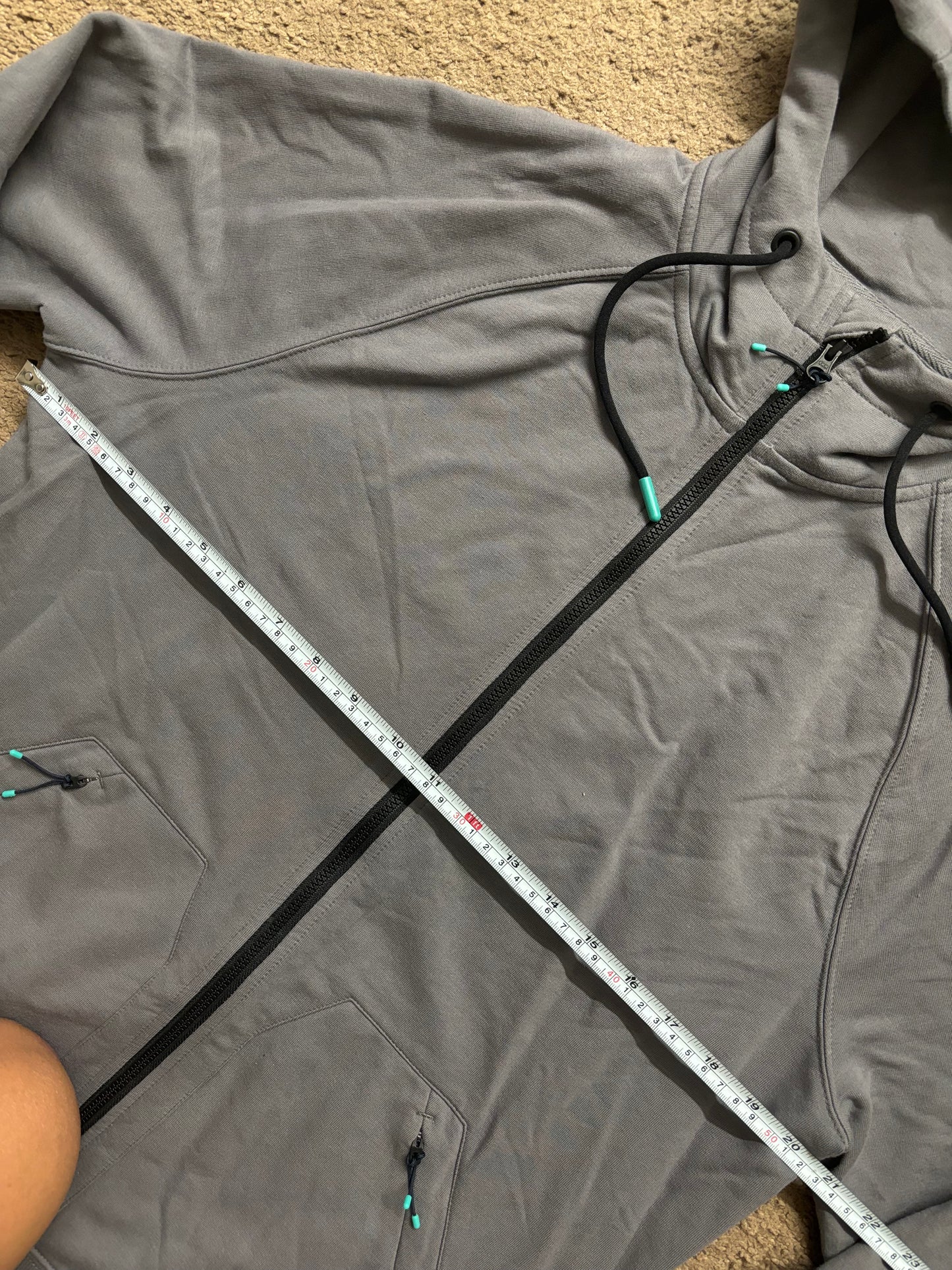 Myles Apparel - active knit zip hoodie - M