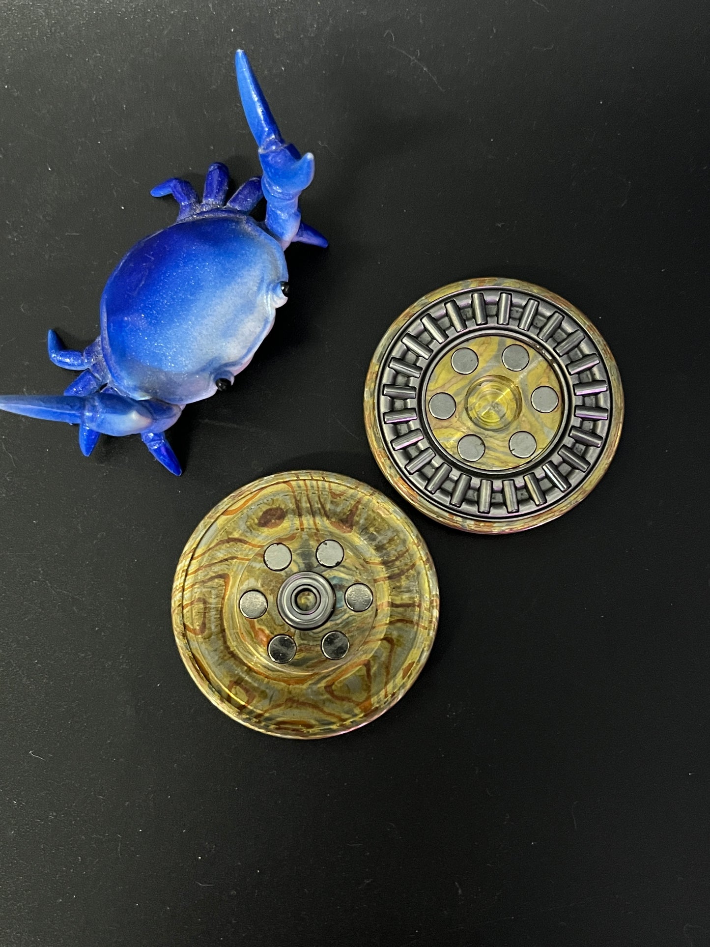 njthandpower NJT - Mokume Ulte haptic coin - fidget toy