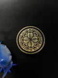 Umburry - Bronze - Spin good luck bronze - haptic coin - fidget toy