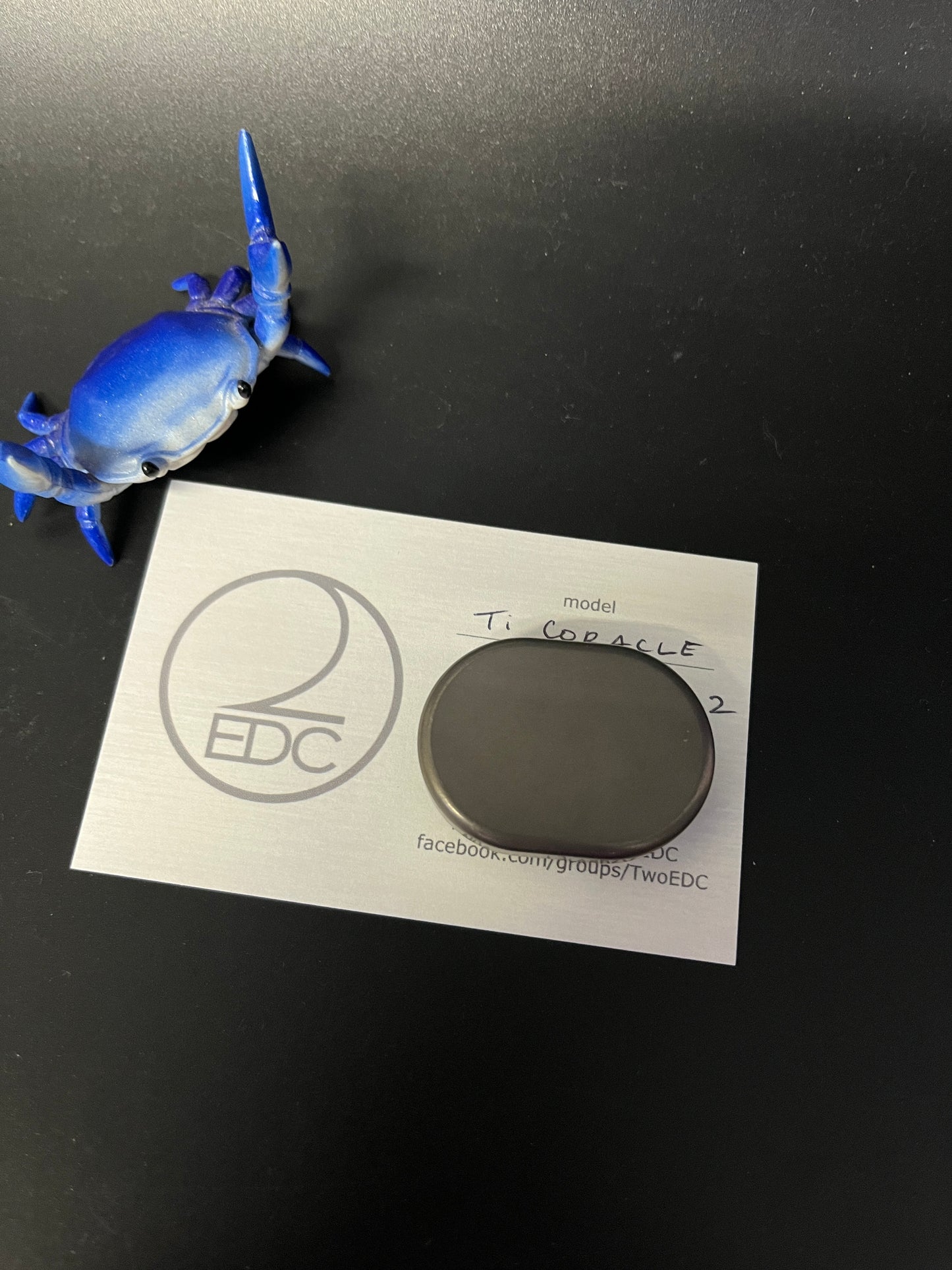 Two edc coracle - TI - Fidget toy