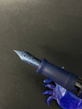 Aurora 888 Blue Mamba - fine nib - limited edition - fountain pen