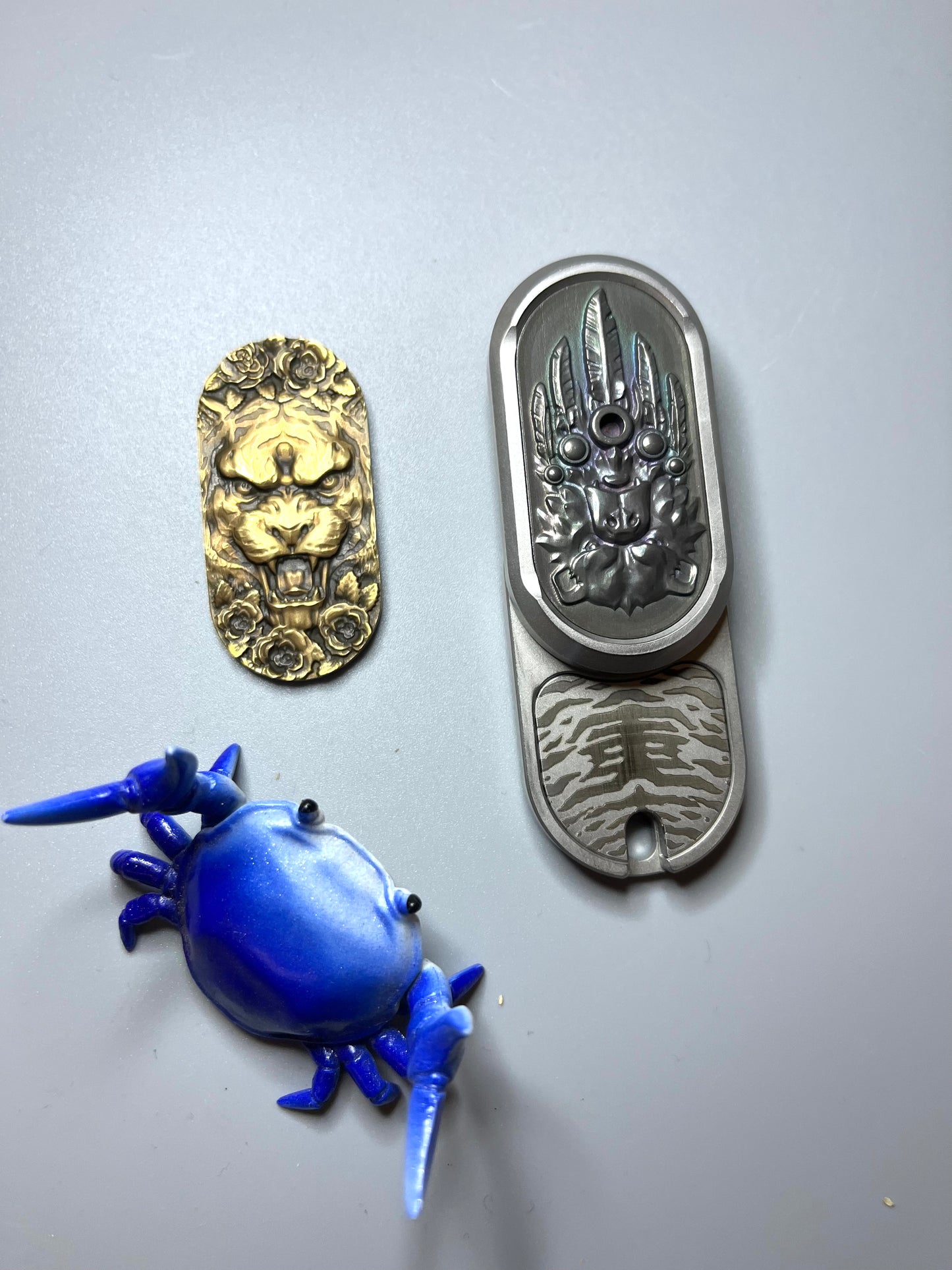 TKEDC tiger slider - fidget toy