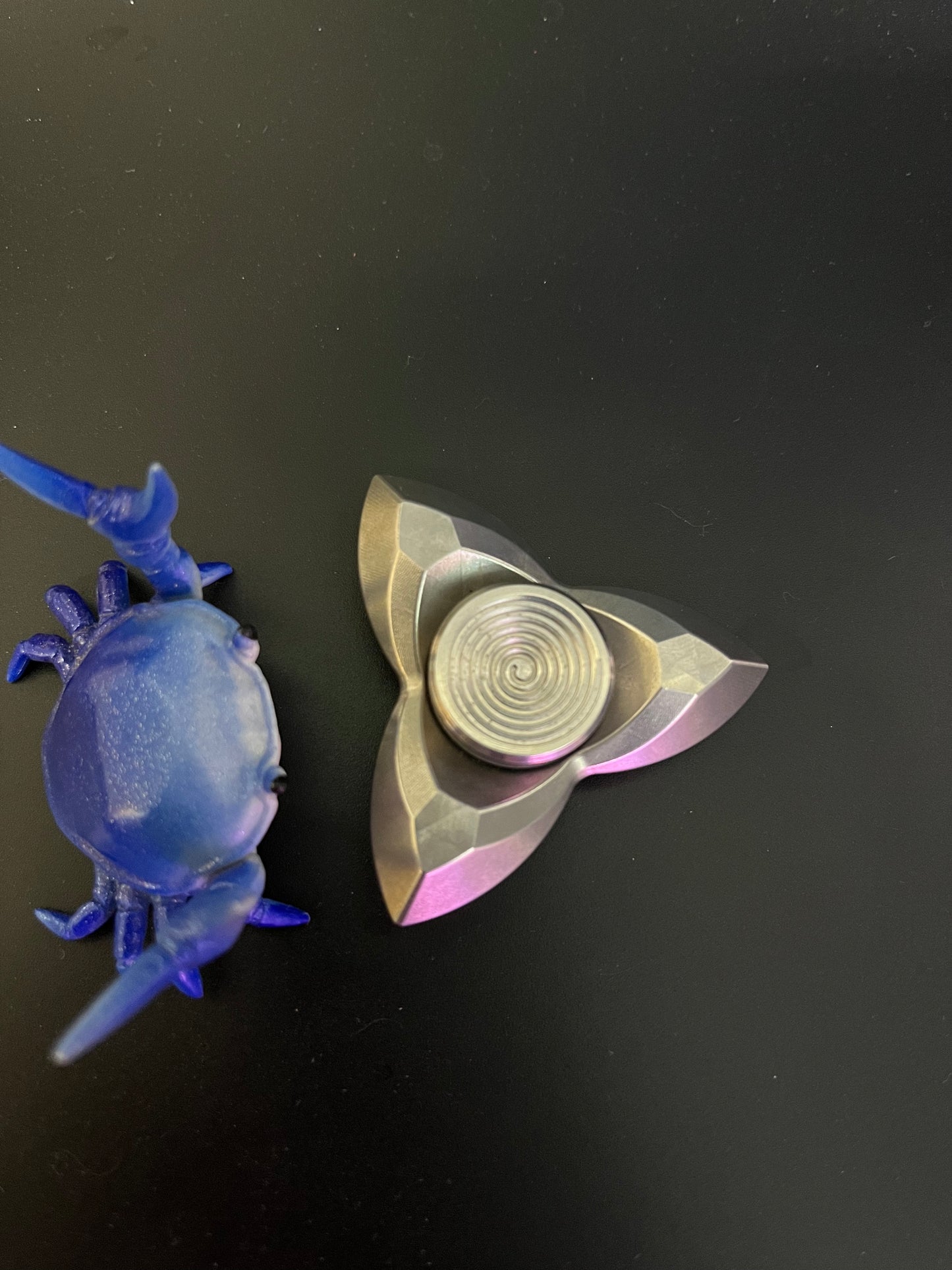 Damned design - tungsten - triad - fidget spinner - Fidget toy