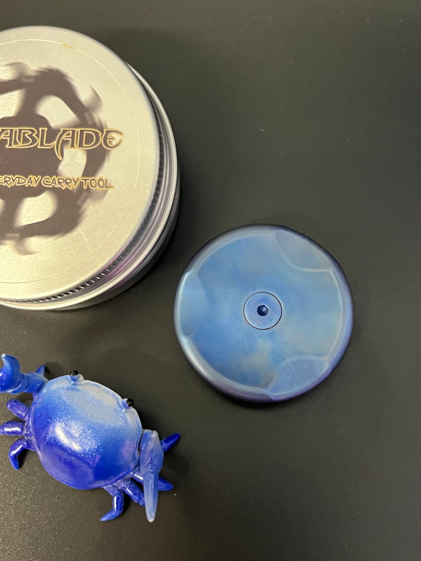 Rotablade ti anodized rotastone - spinning worry stone