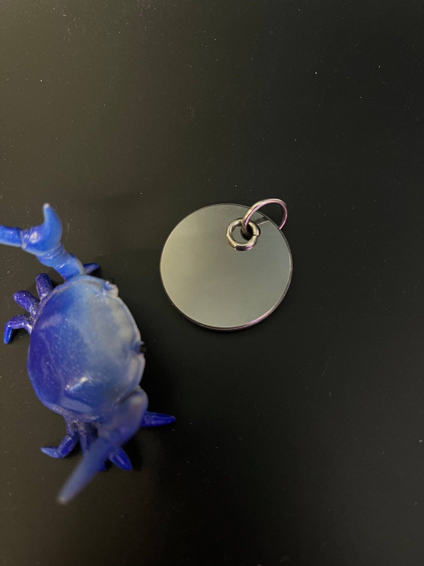 Tungsten worry coin - fidget toy