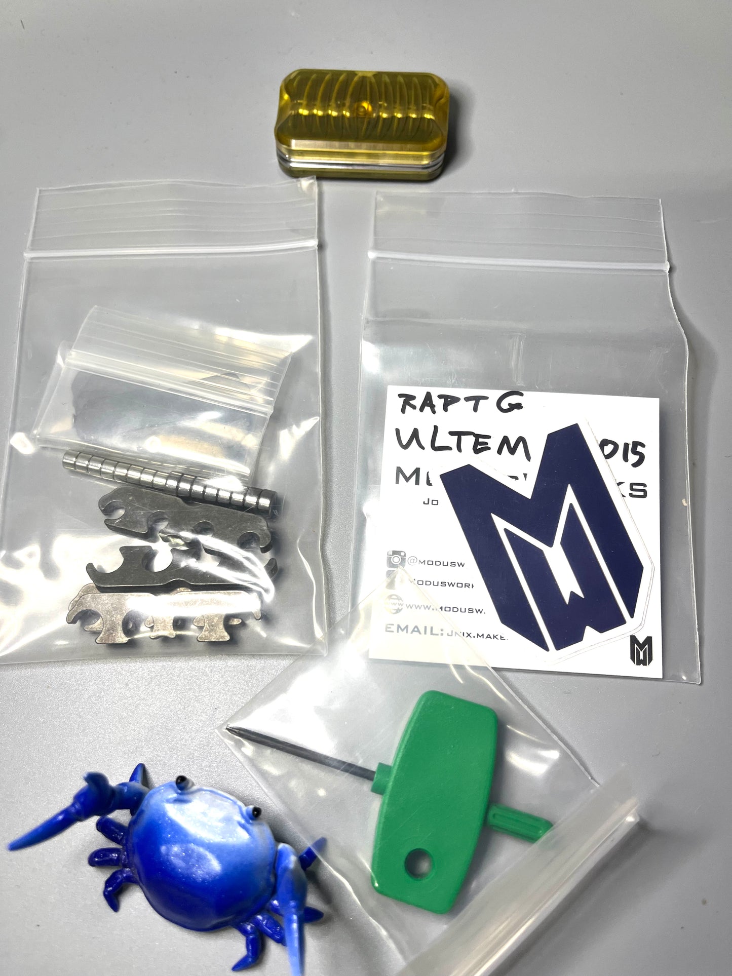 Modusworks Rapt - groovy - ultem - V2 inserts slider