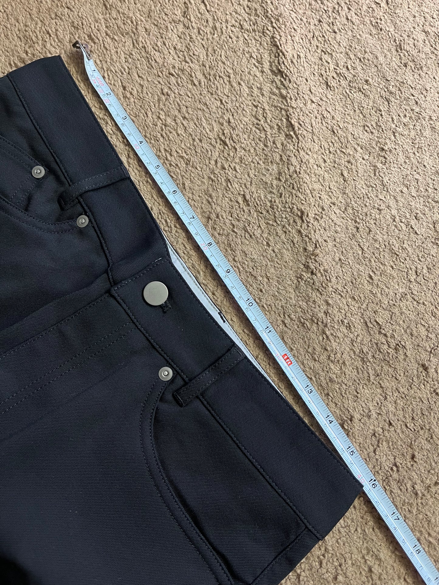 Outlier Slim Dungarees - black 32 x 32 - new