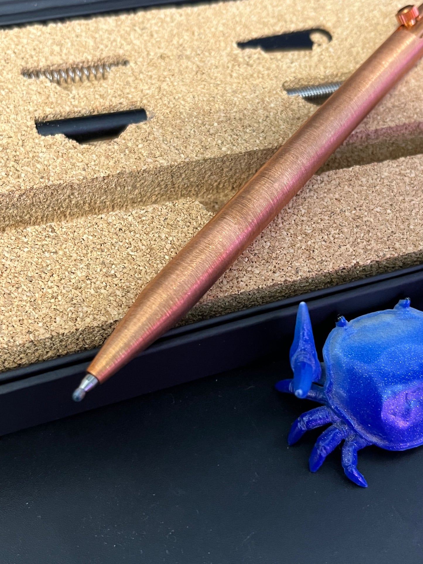Modern Fuel - copper - bolt action pen - edc