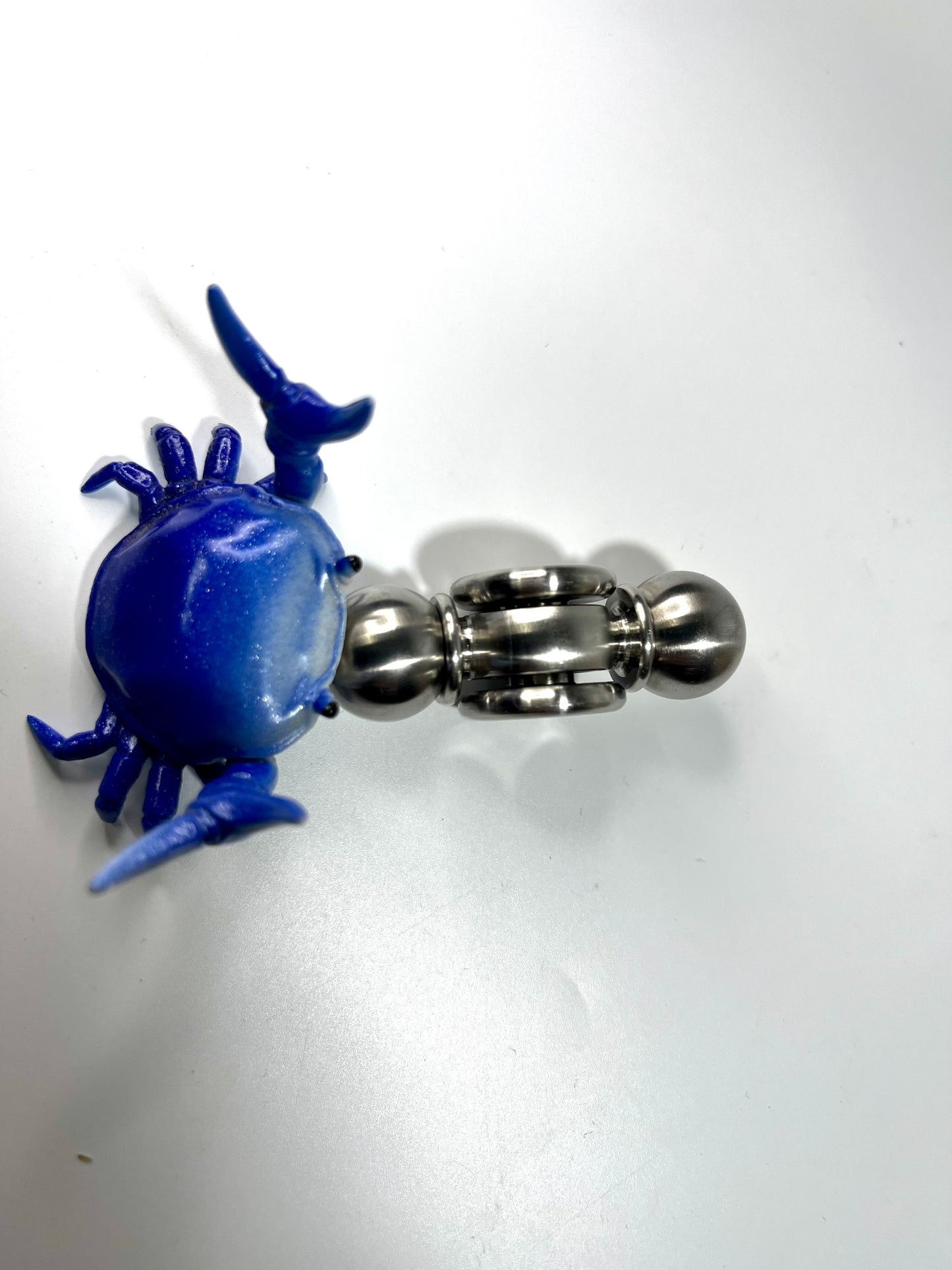 Spin design by Cami - ss button and body with tungsten ball - Fidget spinner