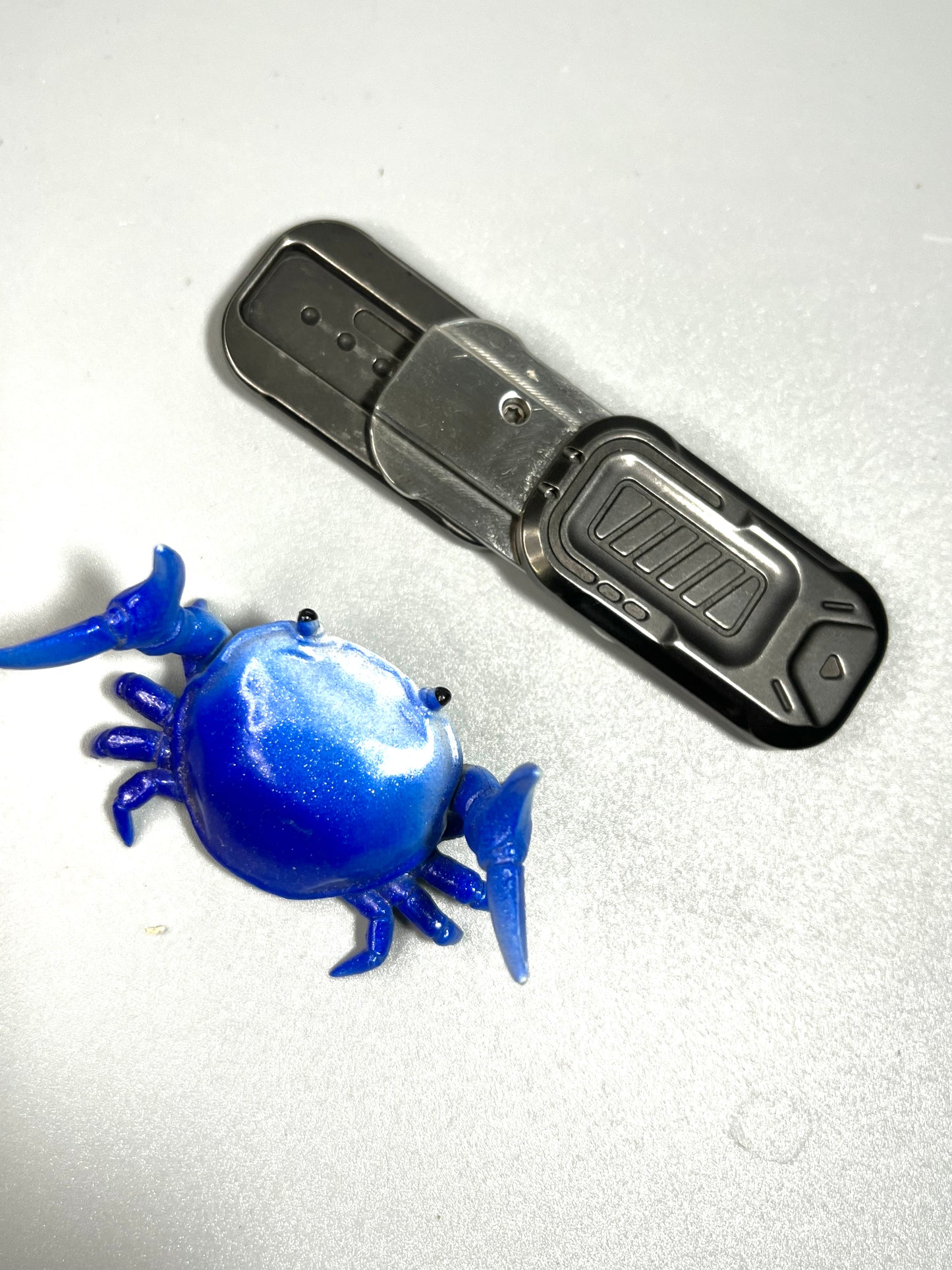 Mackie CP5 SS - blasted - non- magnetic slider - fidget toy