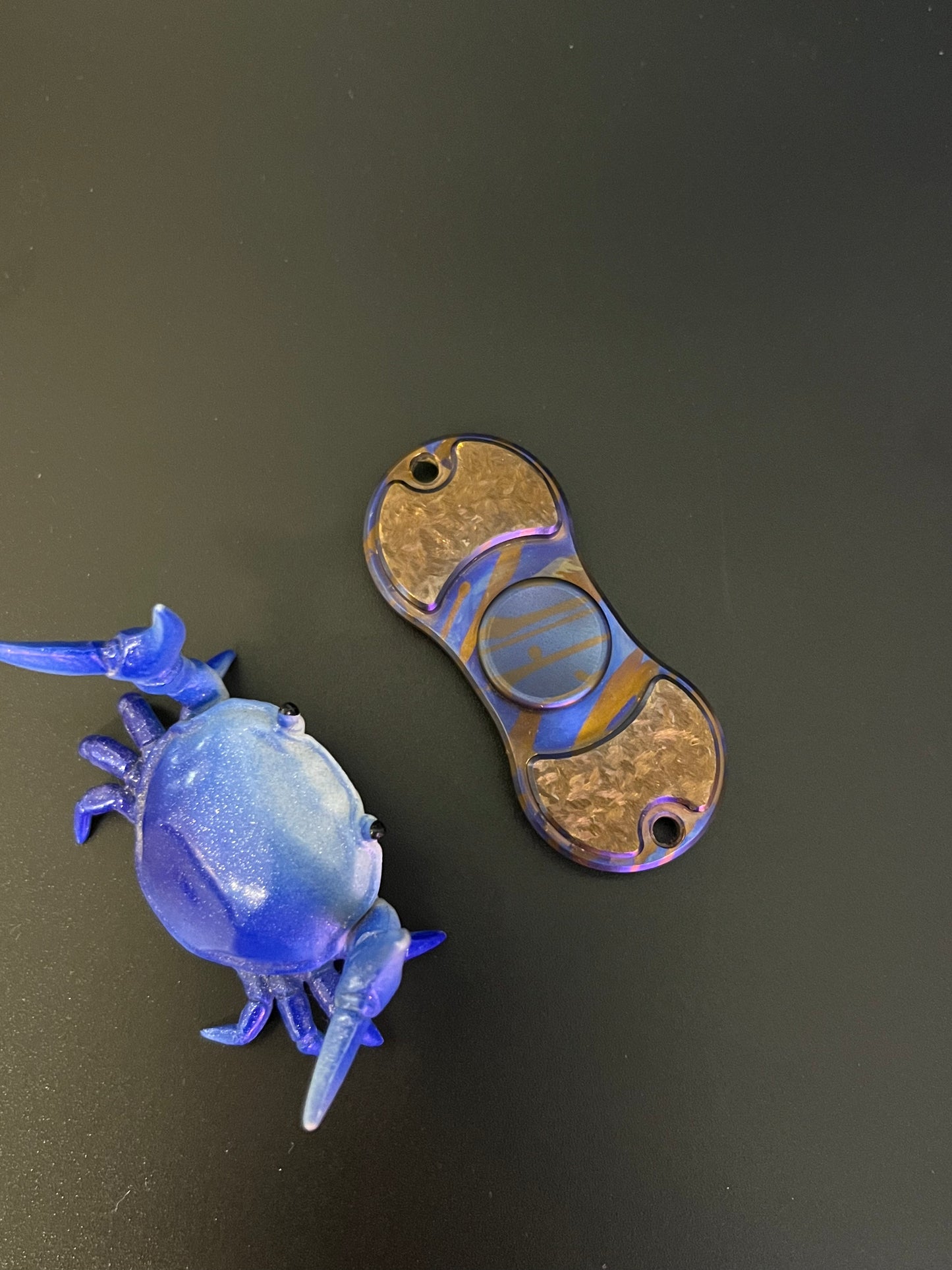 Titanium torqbar - fidget spinner - fidget toy