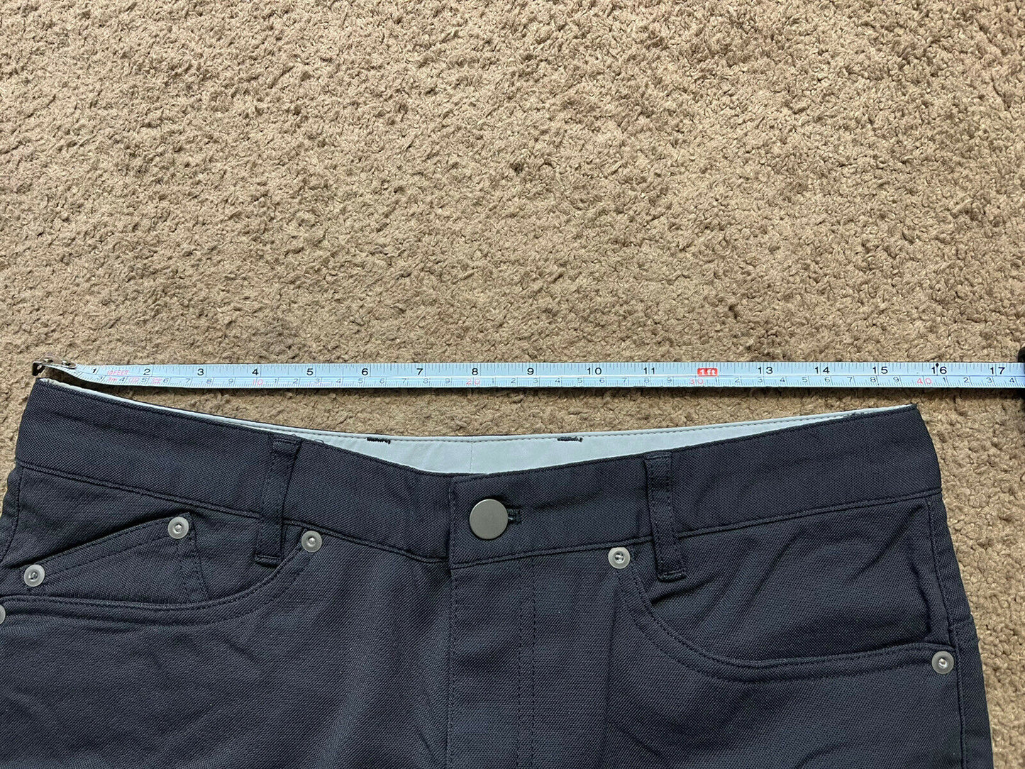 Outlier Slim Dungarees - Charcoal - 32W x 35L - New