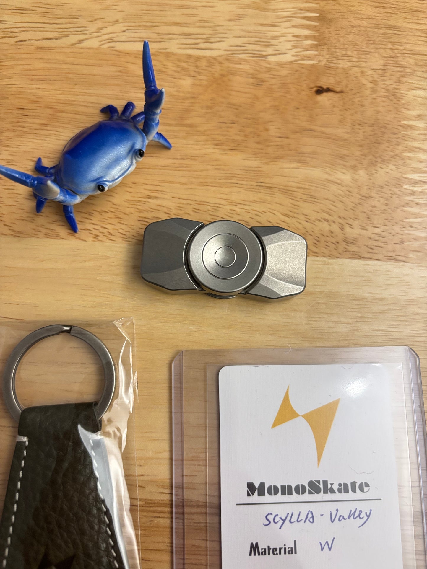 Monoskate - Scylla Valley - tungsten - spinner - Fidget toy - fidget spinner