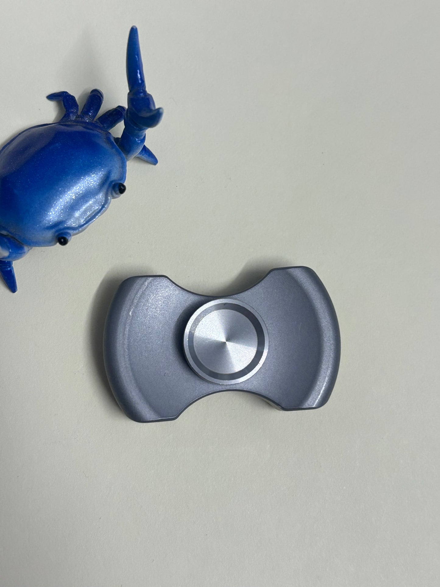 Rotablade - stubby - SS tumbled - fidget spinner - fidget toy