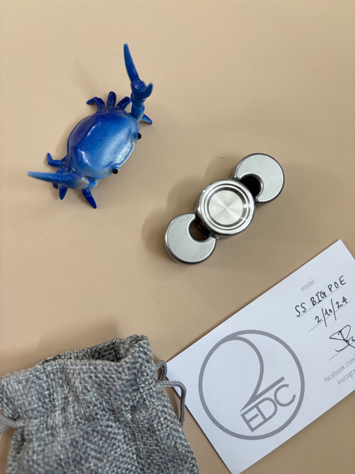 Twoedc - Big Poe - SS - Fidget spinner