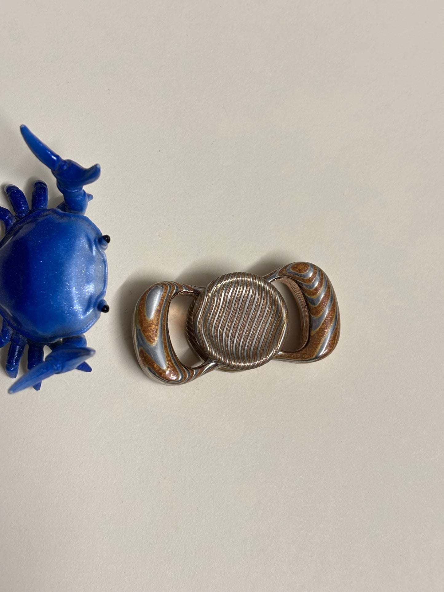 KAP - mokume horizon - fidget spinner - fidget toy