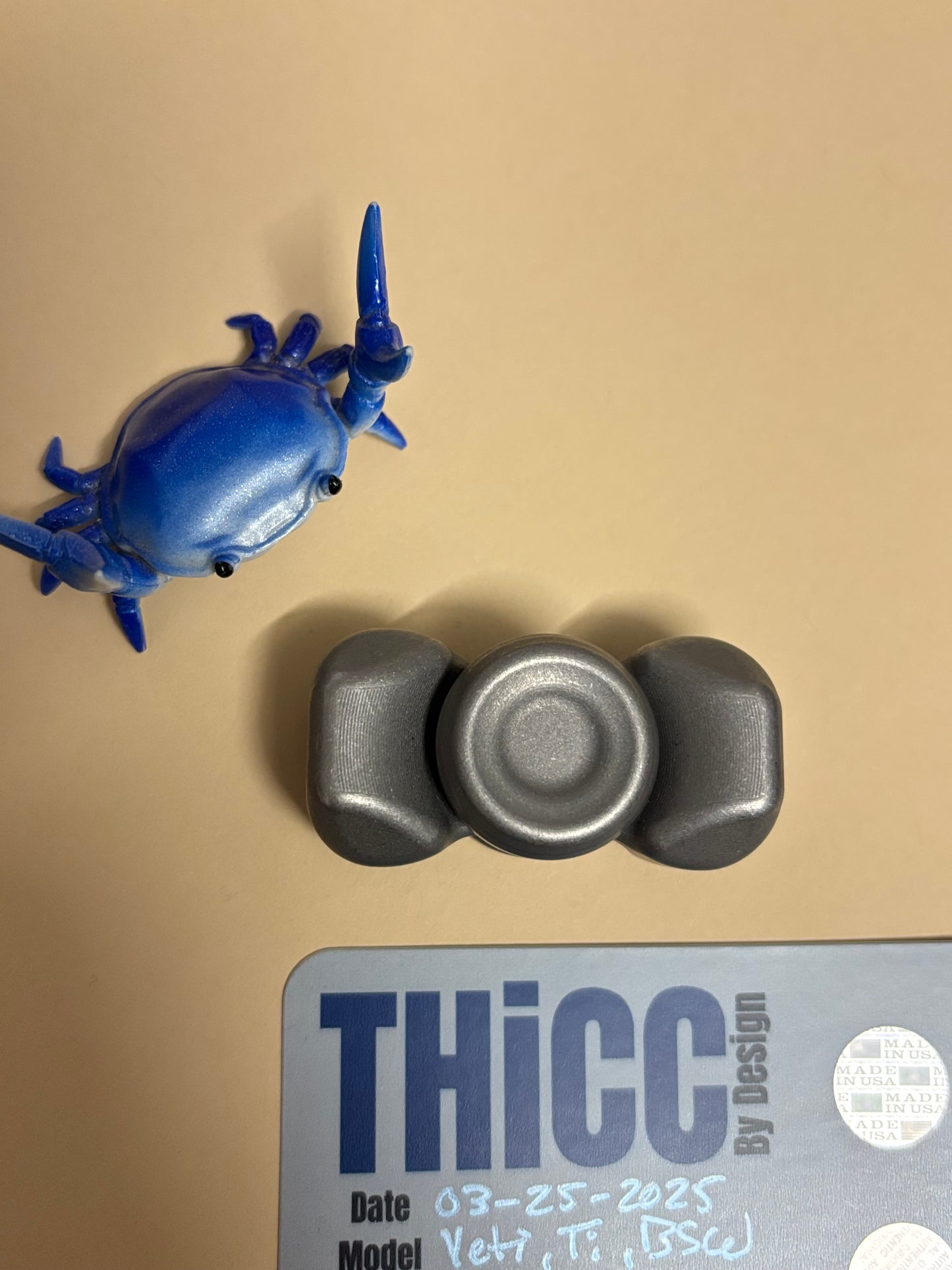 Indy Thicc - yeti TI bsw - fidget spinner - fidget toy