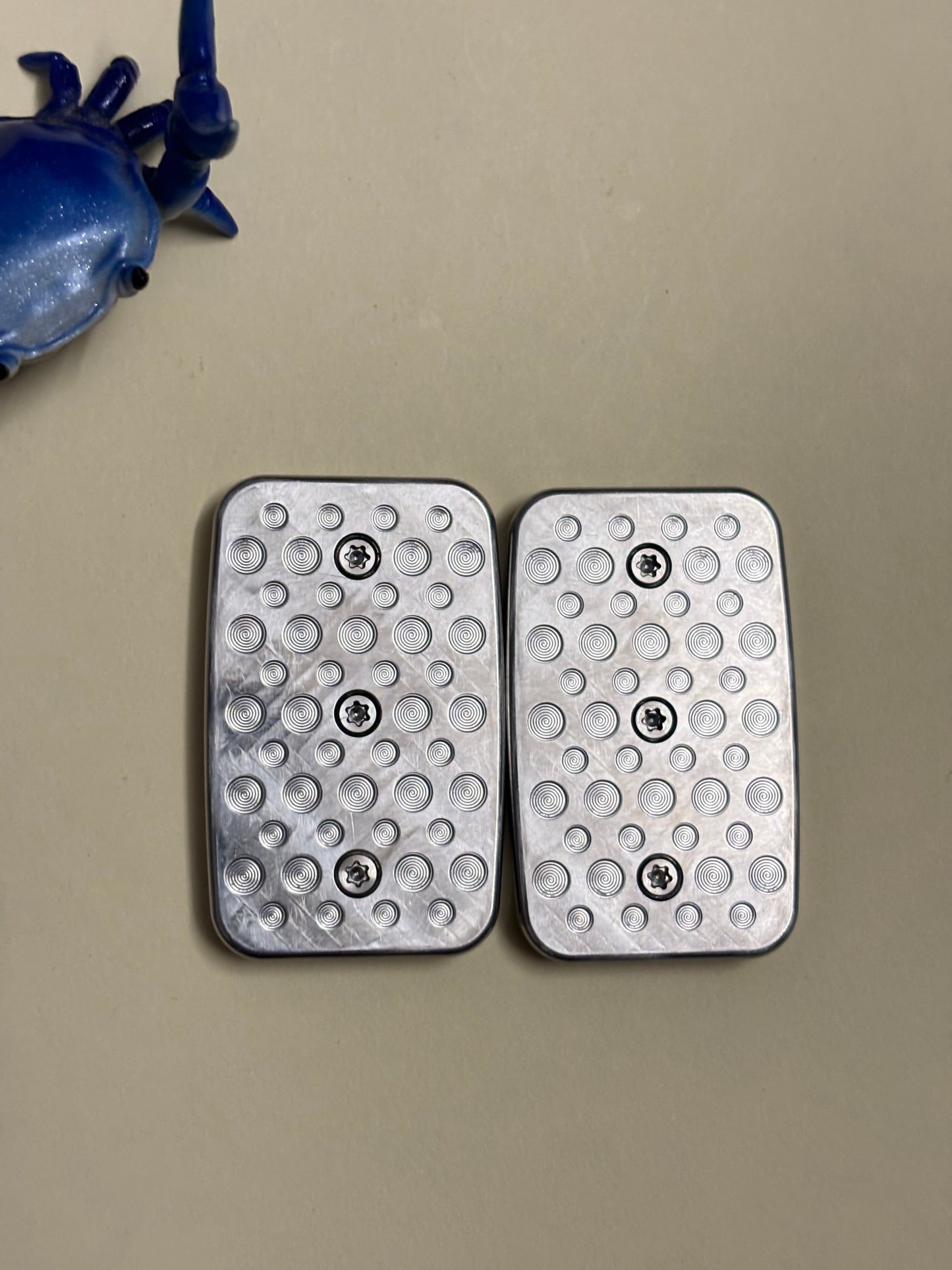 Kukoedc - seigaiha Ti/SS- 3 click - fidget toy