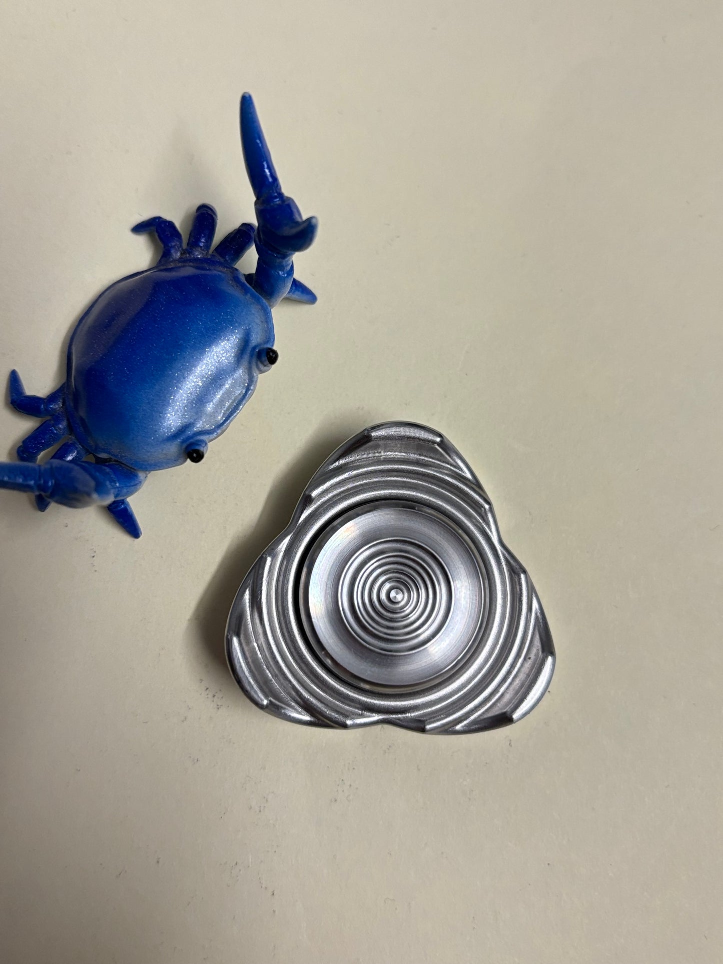 Sacred spin - tripple spinner - Stainless steel  - fidget spinner fidget toy