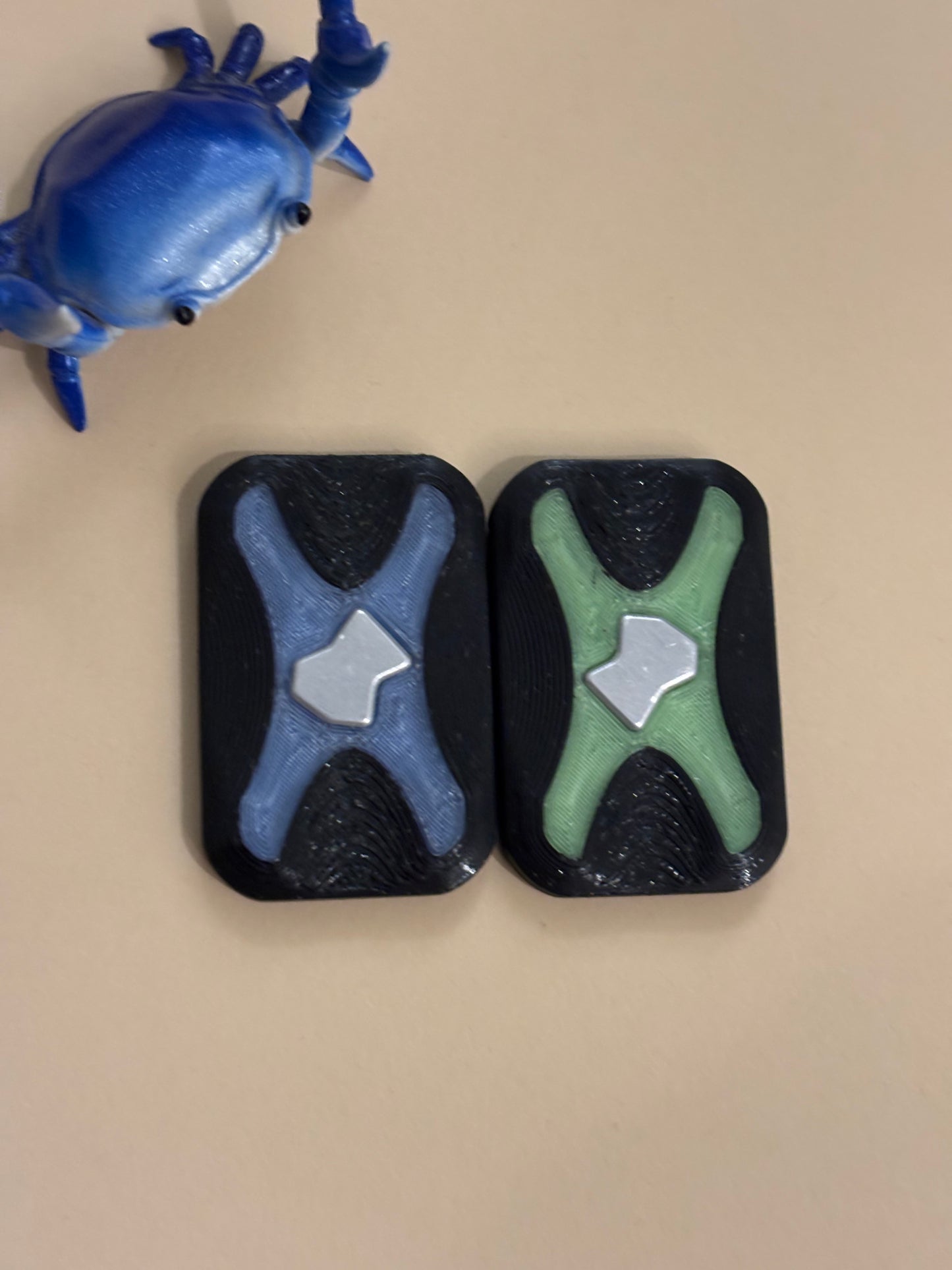 Fidget things - SOB slider - 3D print with ss plates - fidget toys m