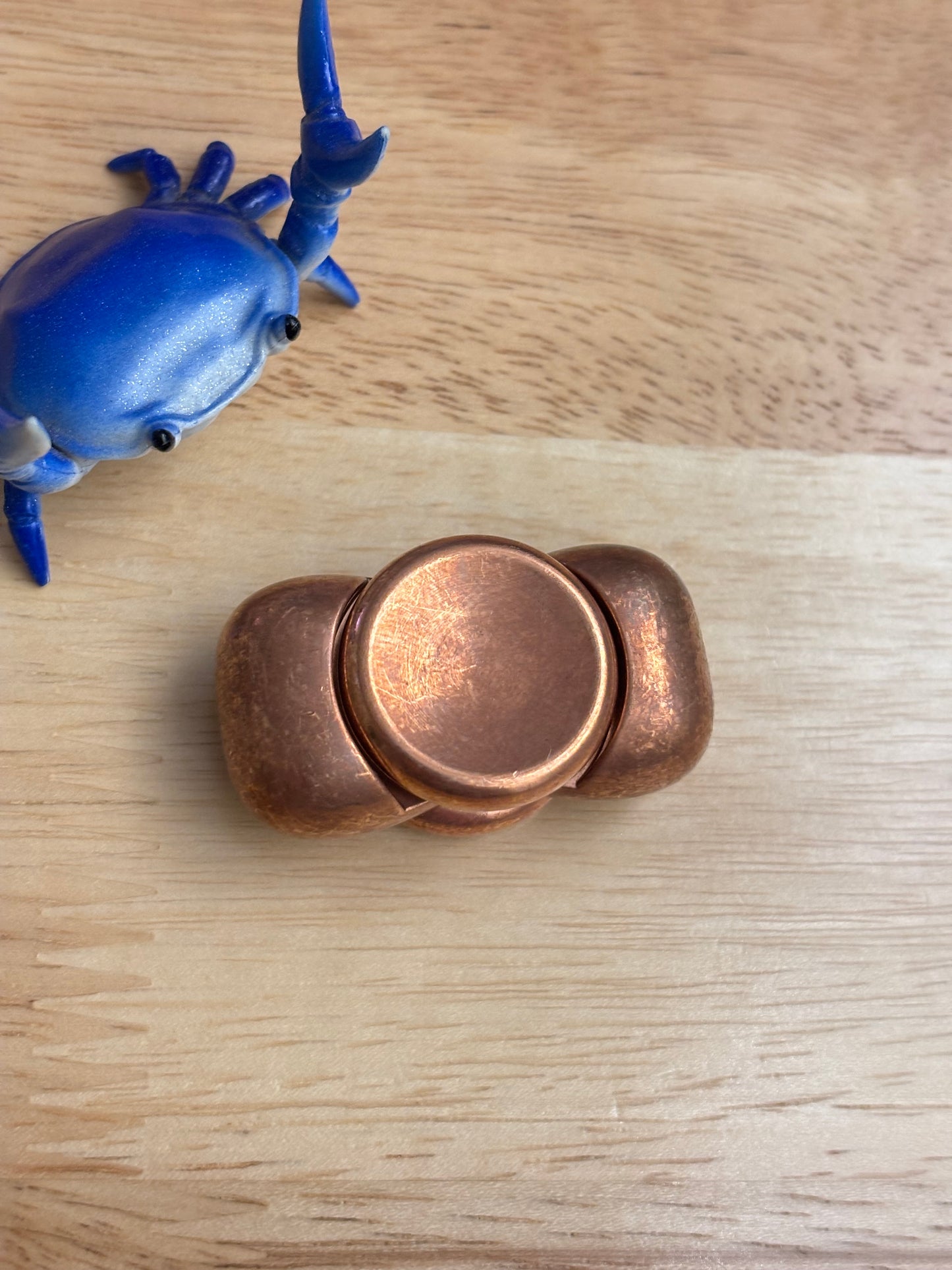 LIC EDC - Roo Roo - copper - fidget spinner  - fidget toy