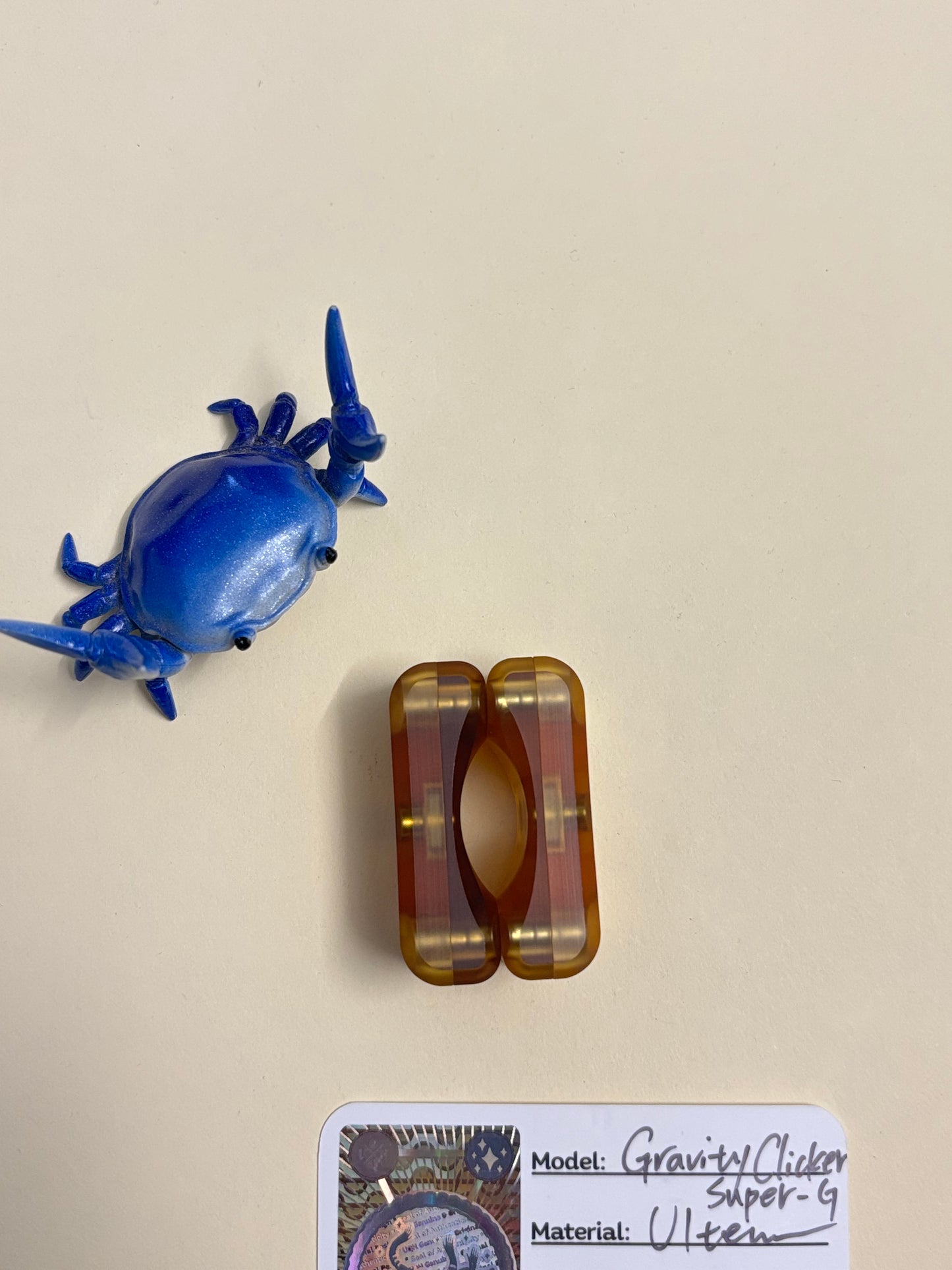 UQH - Gravity clicker  -  Super -  ultem - Fidget toy