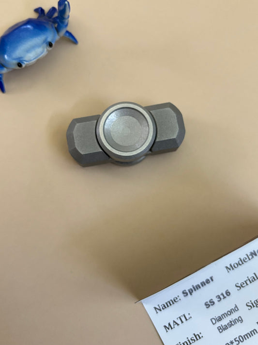 Njthandpower - nebu 2.0 SS spinner - fidget toy