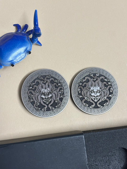 Compoform - gorgon / medusa - slider coin - fidget toy