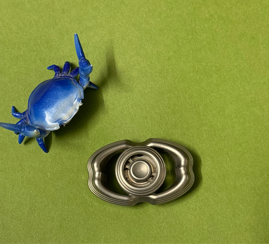 2R LQEDC - tungsten obsidian - fidget spinner  - fidget toy