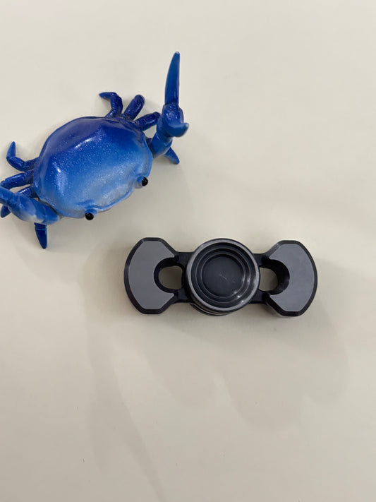 Grave raven - tungsten - fidget spinner  - fidget toy