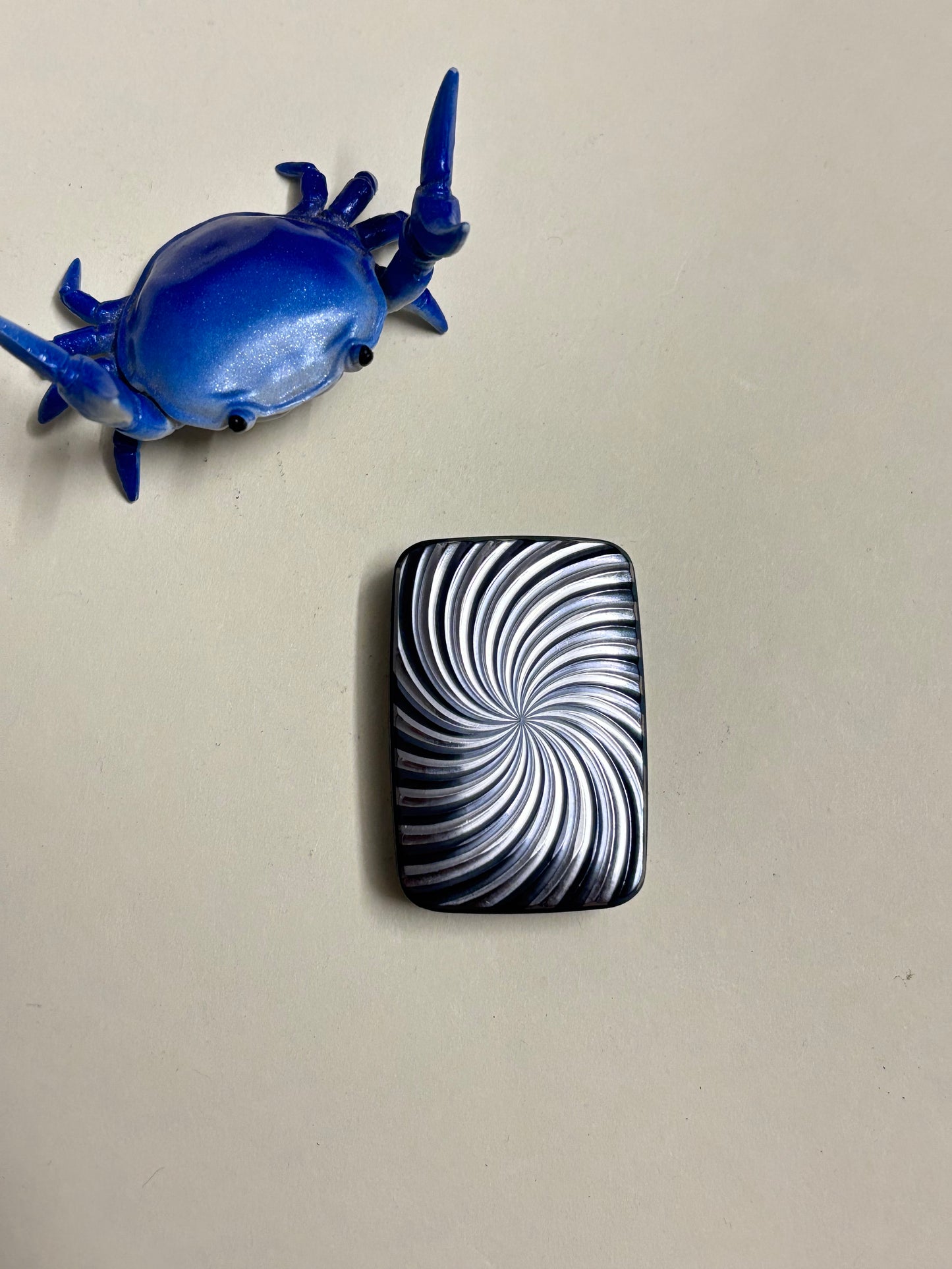 Compoform Argyle mini V1.1 - laser etched titanium slider