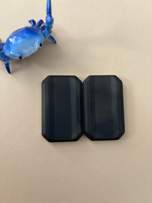 Magnus Titanium wideboy rail slider with SS Skelly plates -  screw in plates