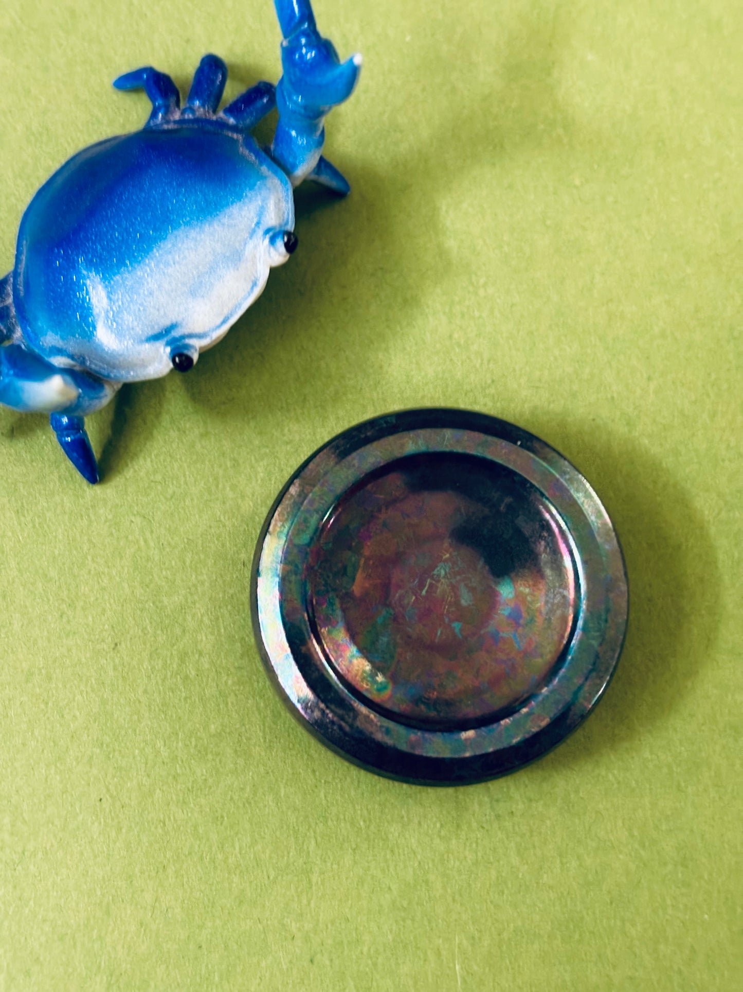 Njthandpower NJT - Ulte - zircon - haptic coin - fidget toy