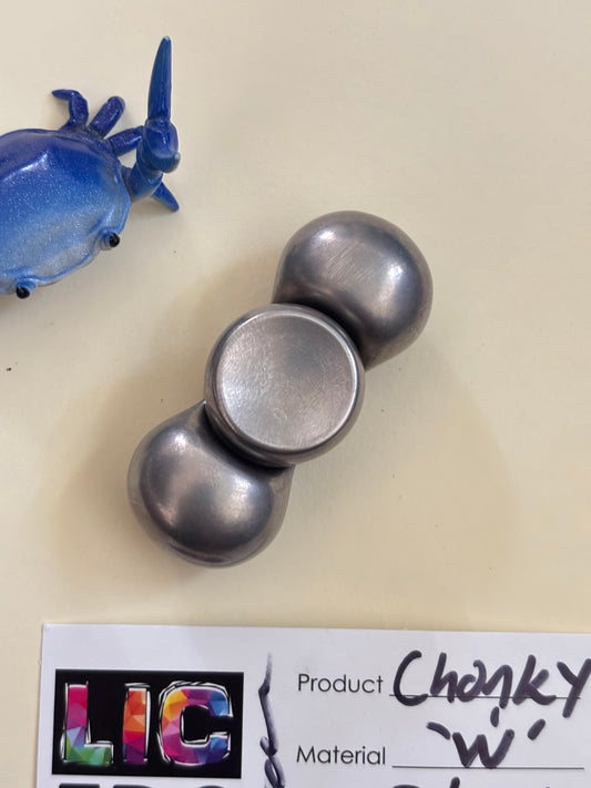 LIC edamame chonky  - tungsten (W) - fidget spinner  - fidget toy
