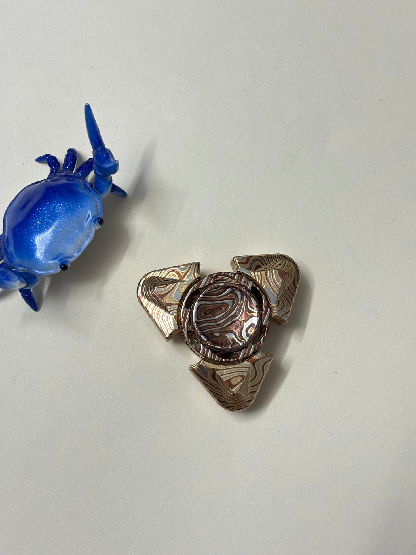 Njthandpower - Vader mokume spinner - fidget toy