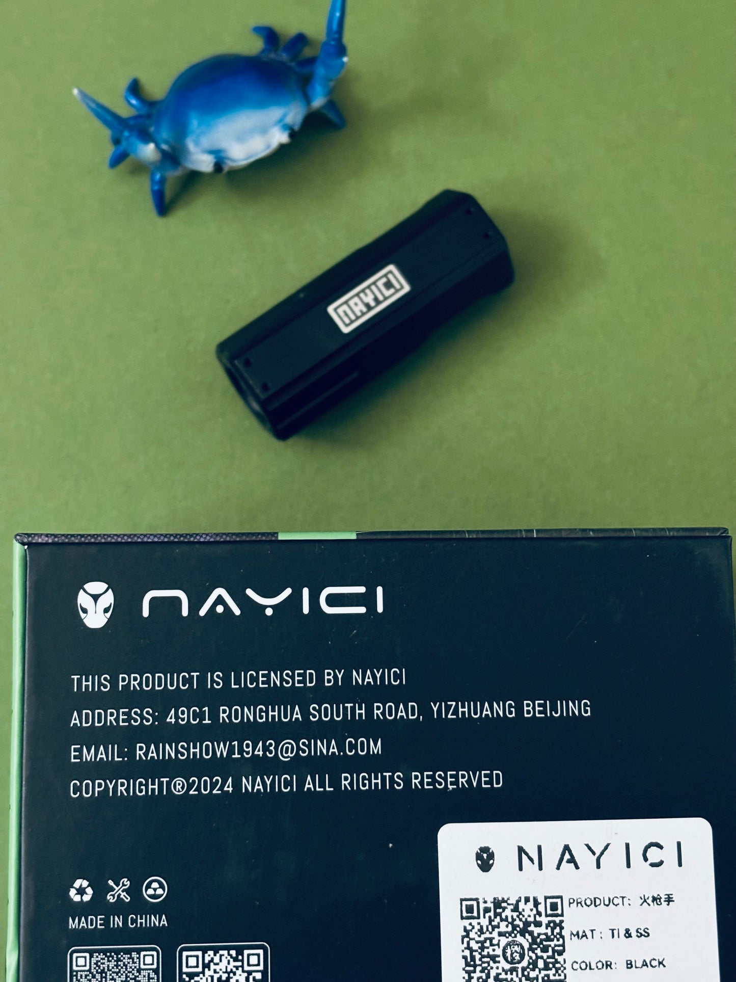 Nayici - Musketeer - Ti/SS - fidget toy