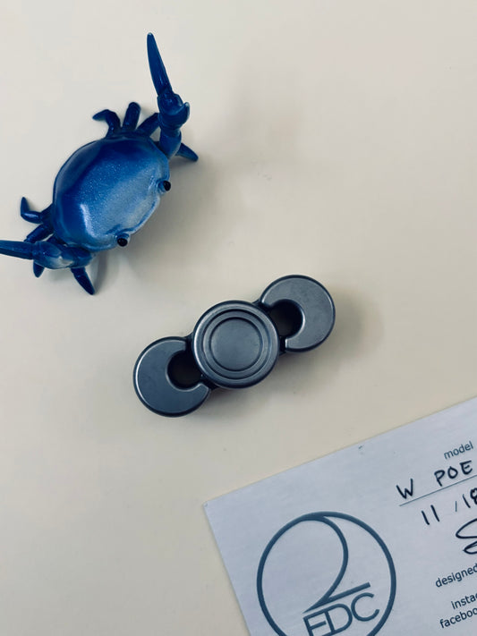 Twoedc - Poe - tungsten - Fidget spinner