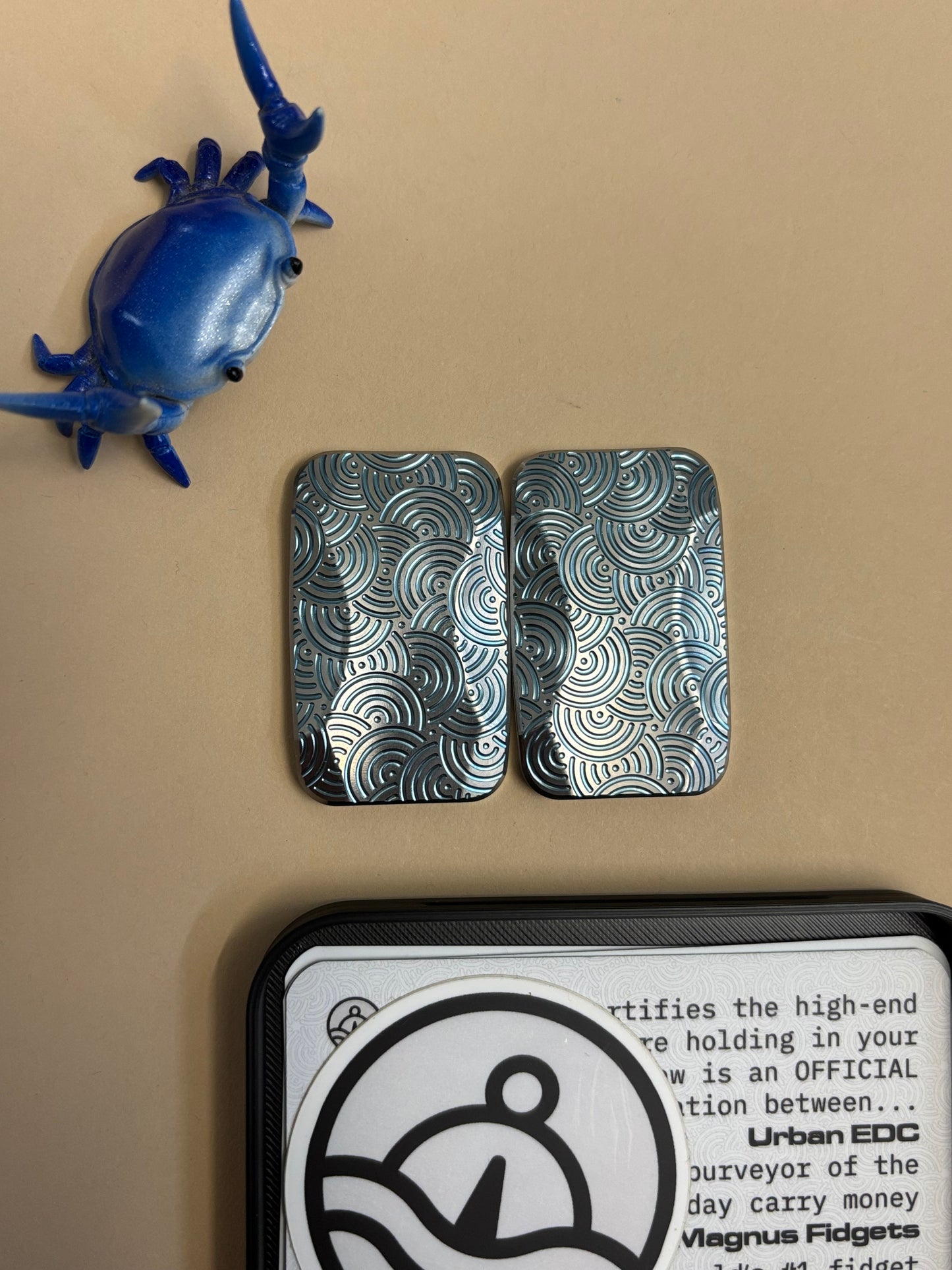Magnus x urban edc squash toad - TI/ SS - 3 click