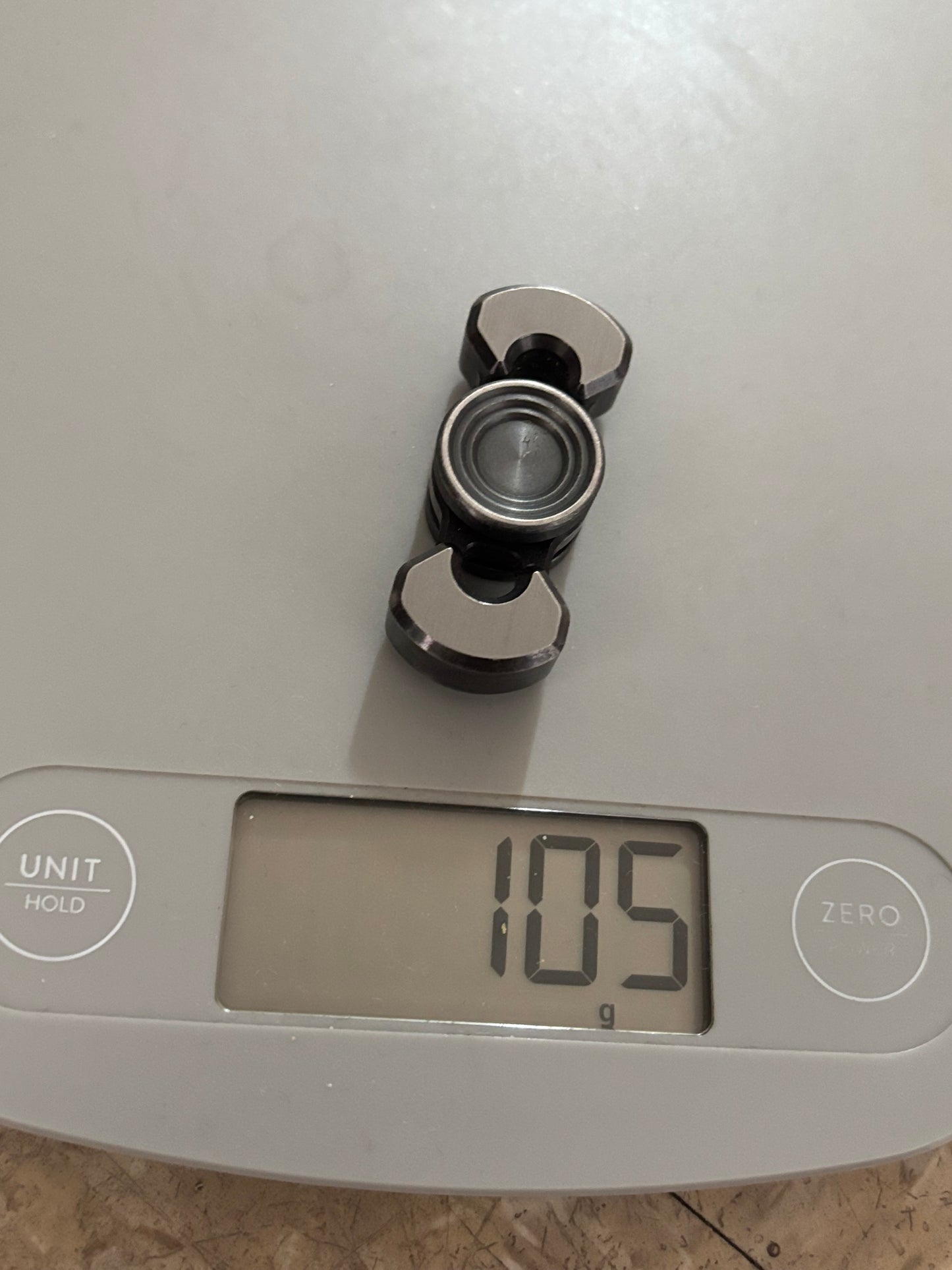 Grave raven - tungsten - fidget spinner  - fidget toy